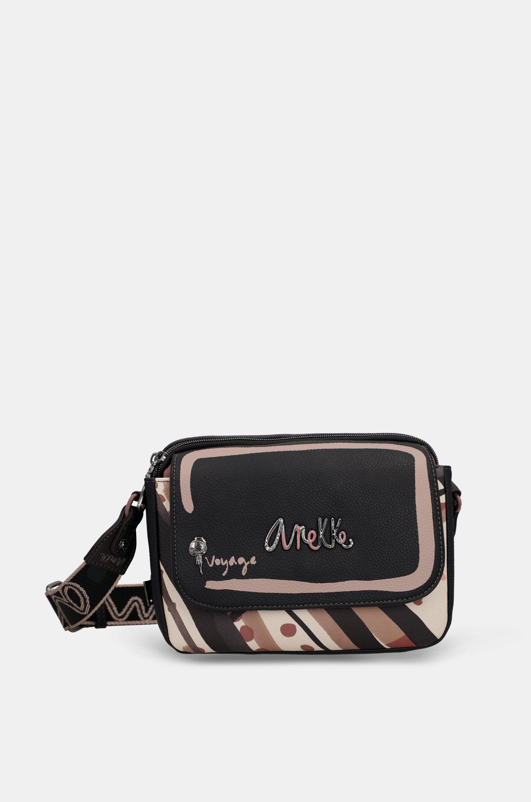 Sac bandoulière à rabat ovale Parisian