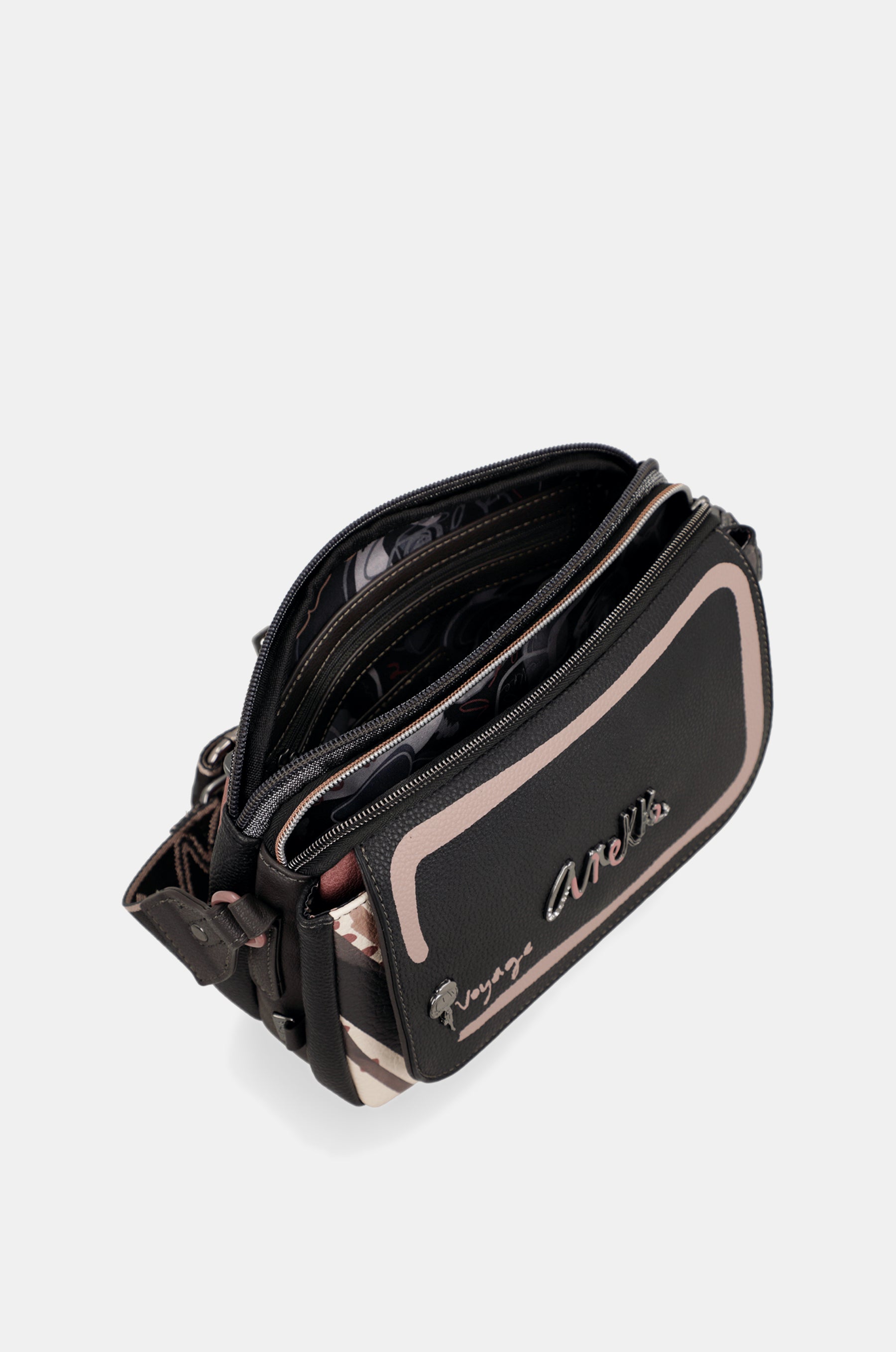 Sac bandoulière à rabat ovale Parisian
