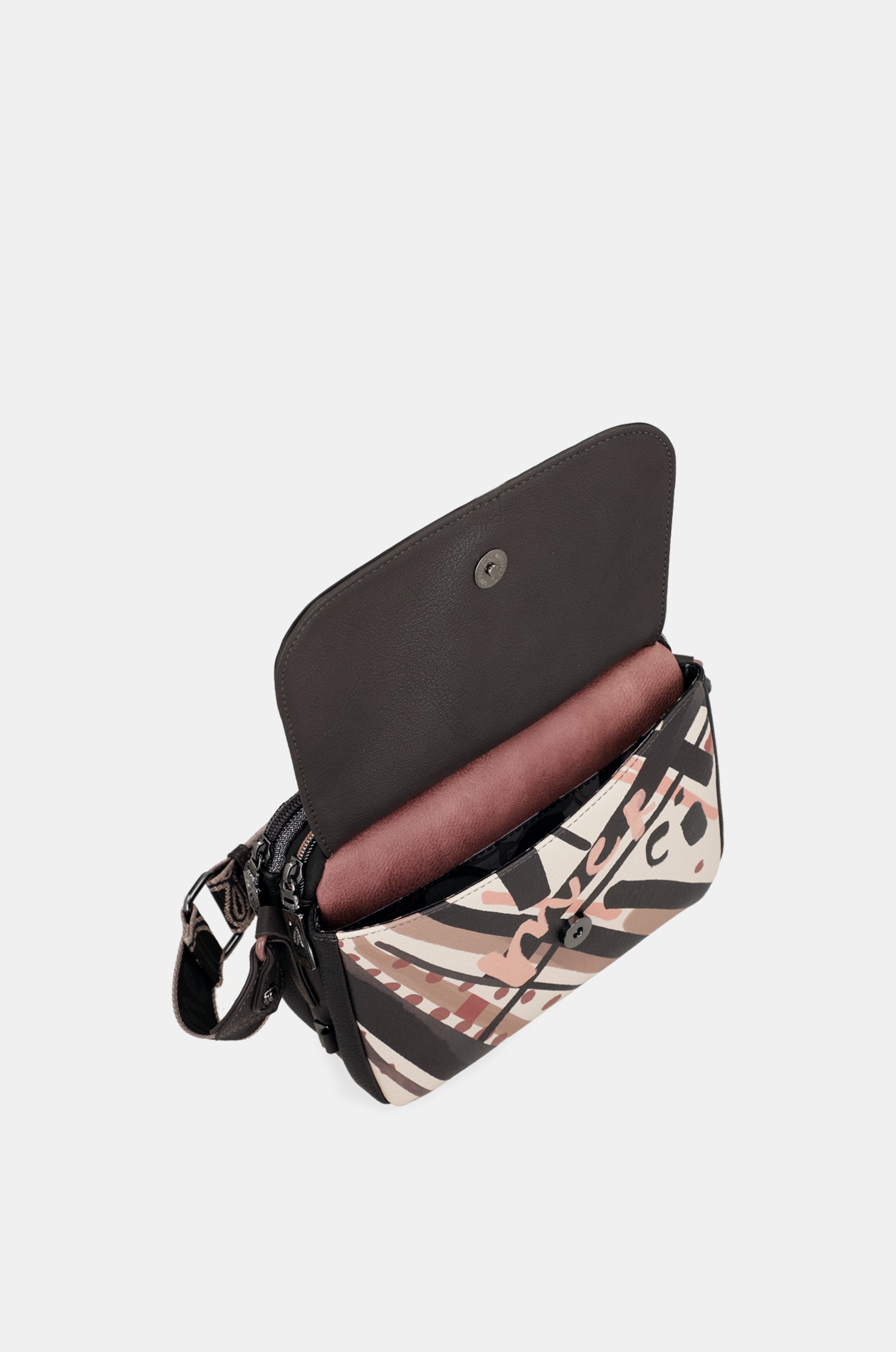 Sac bandoulière à rabat ovale Parisian