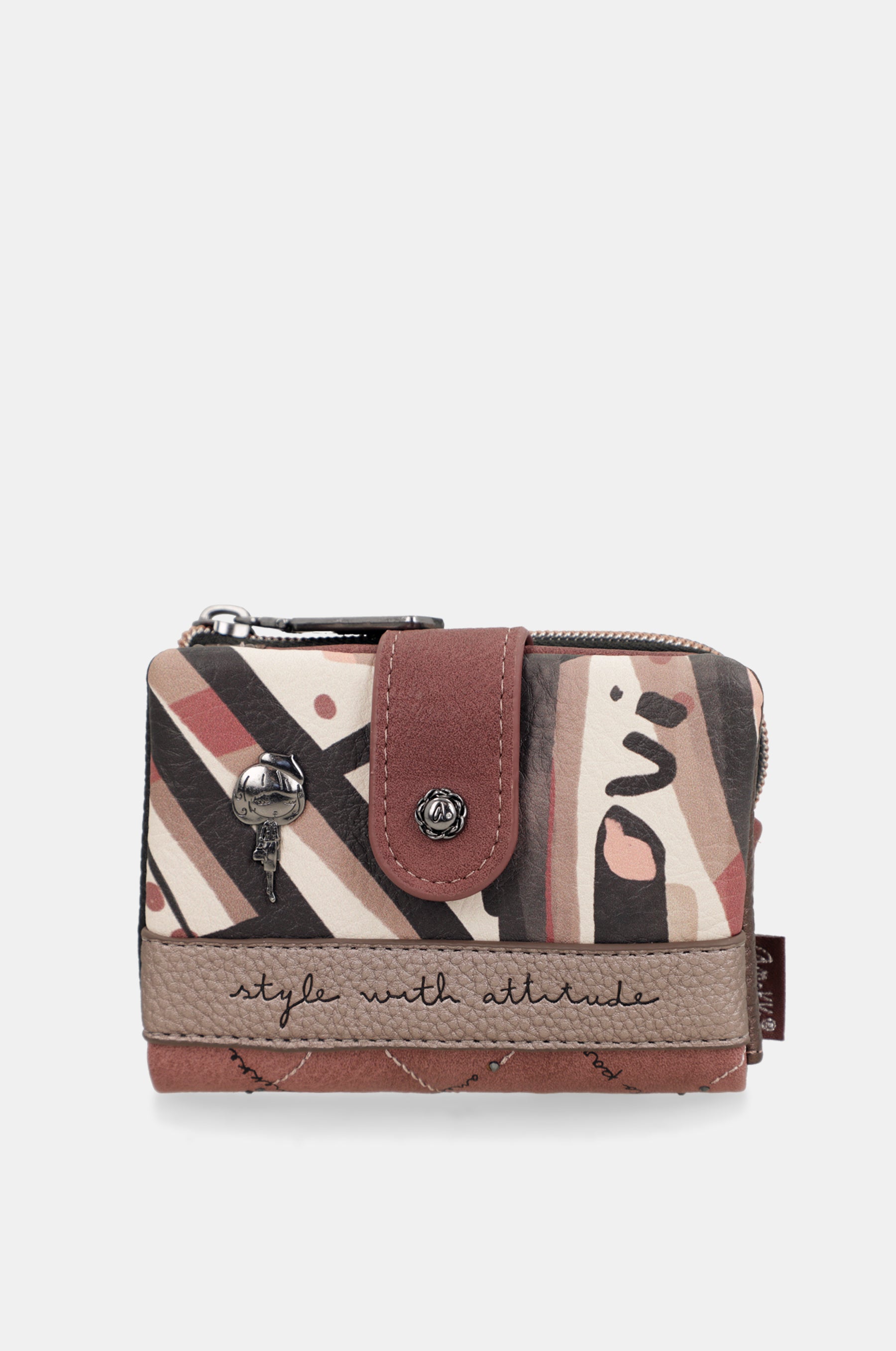 Portefeuille souple RFID petit Parisian