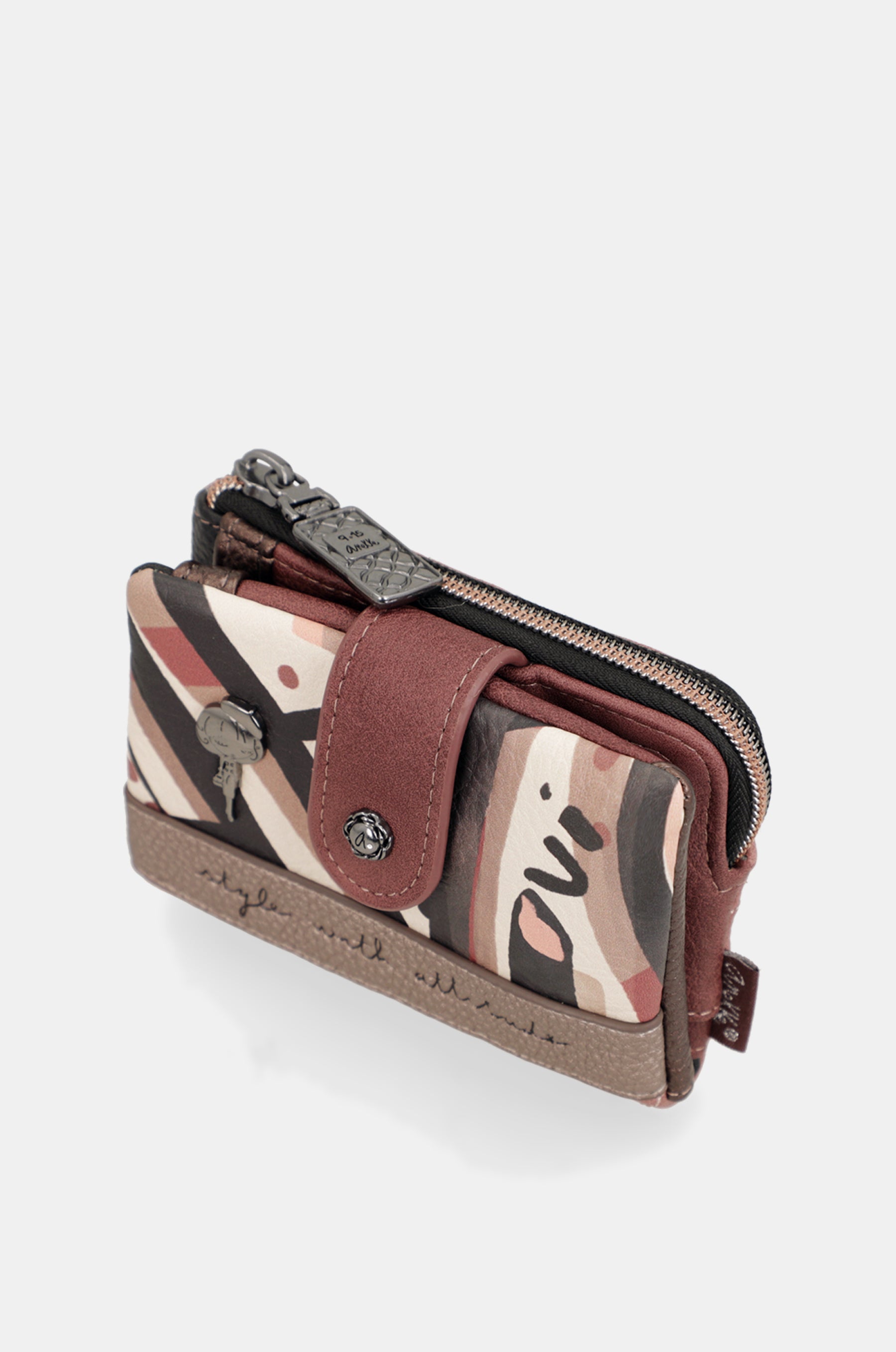 Portefeuille souple RFID petit Parisian