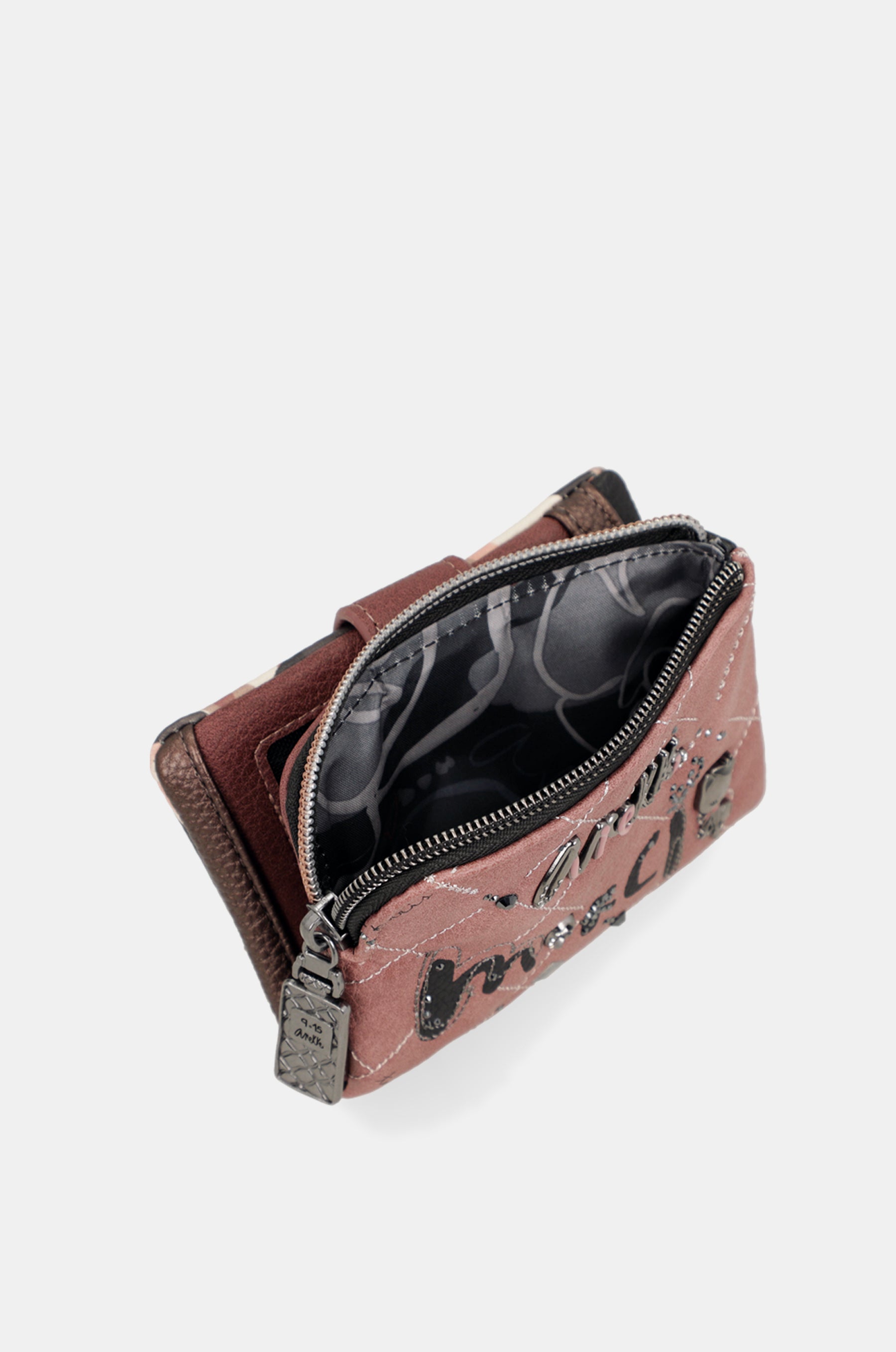Portefeuille souple RFID petit Parisian
