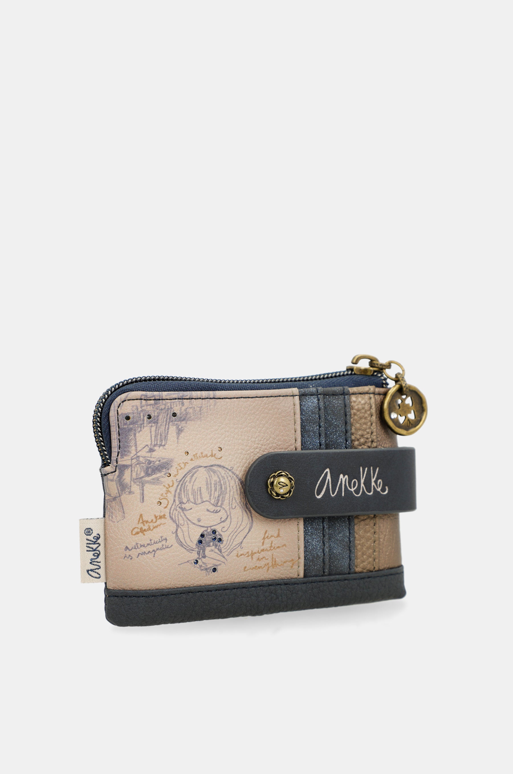 Porte-monnaie et porte-cartes moyen Studio