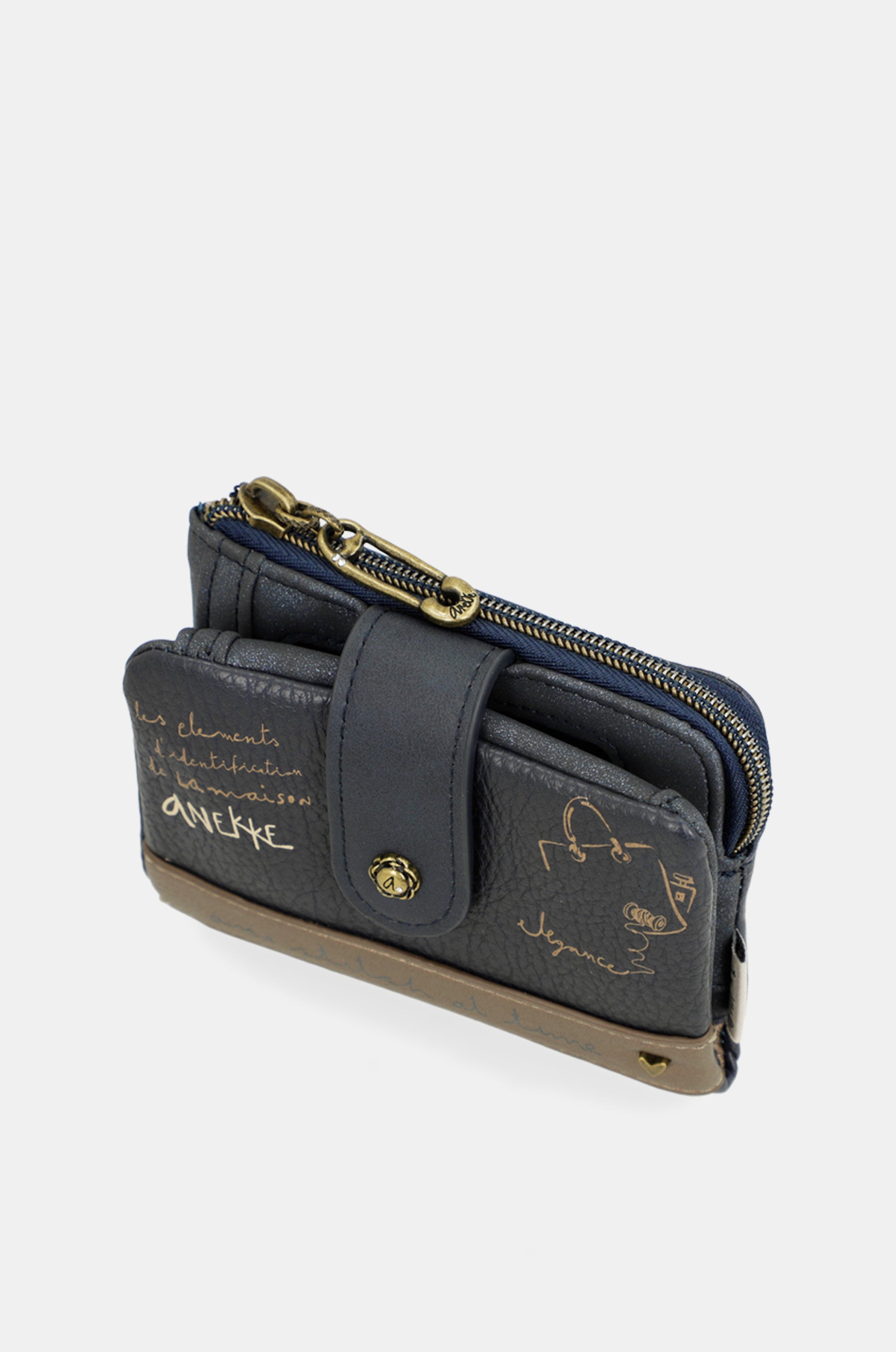 Portefeuille souple RFID petit Studio