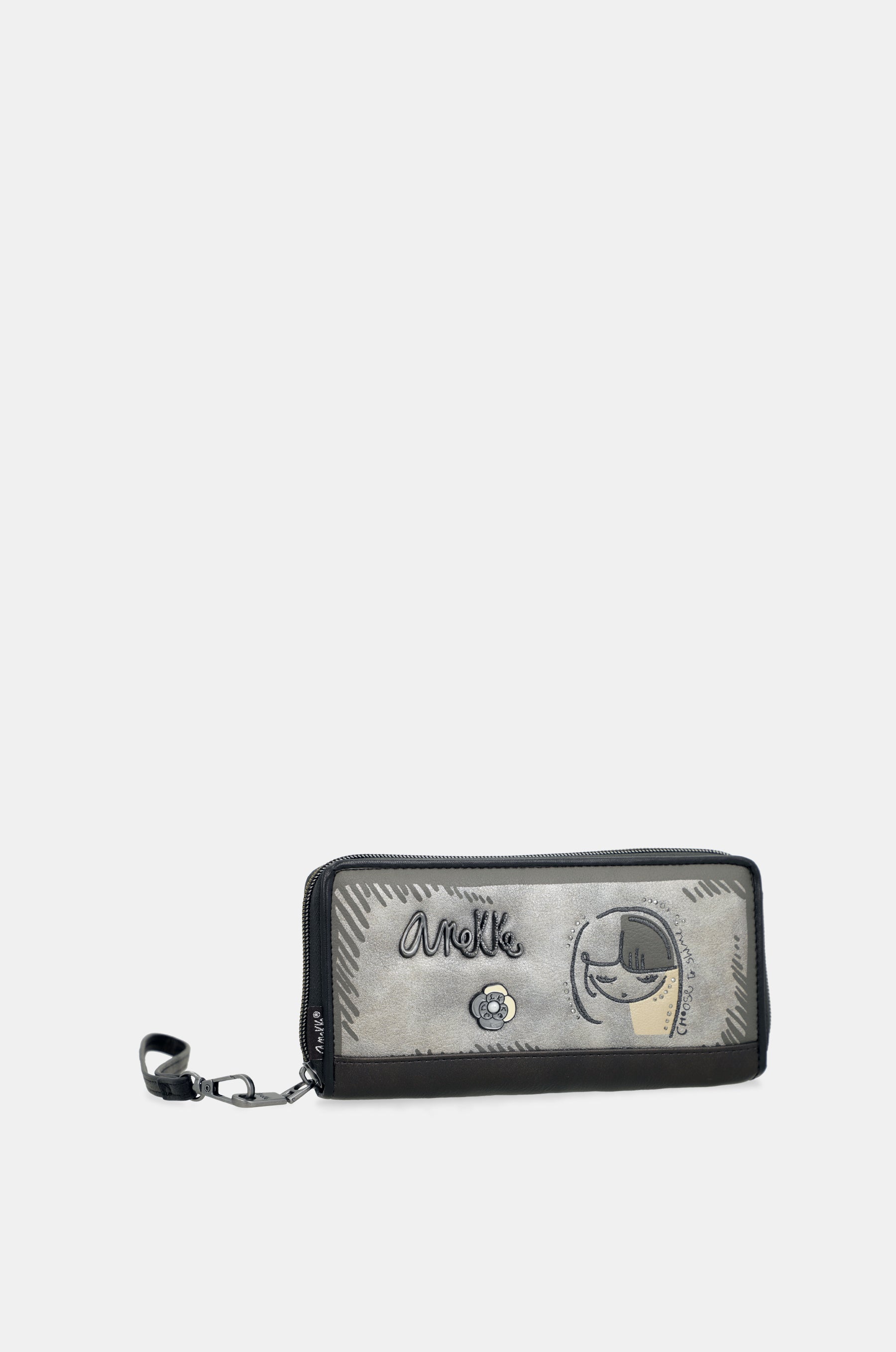 Portefeuille à motifs RFID grand Nature Koko