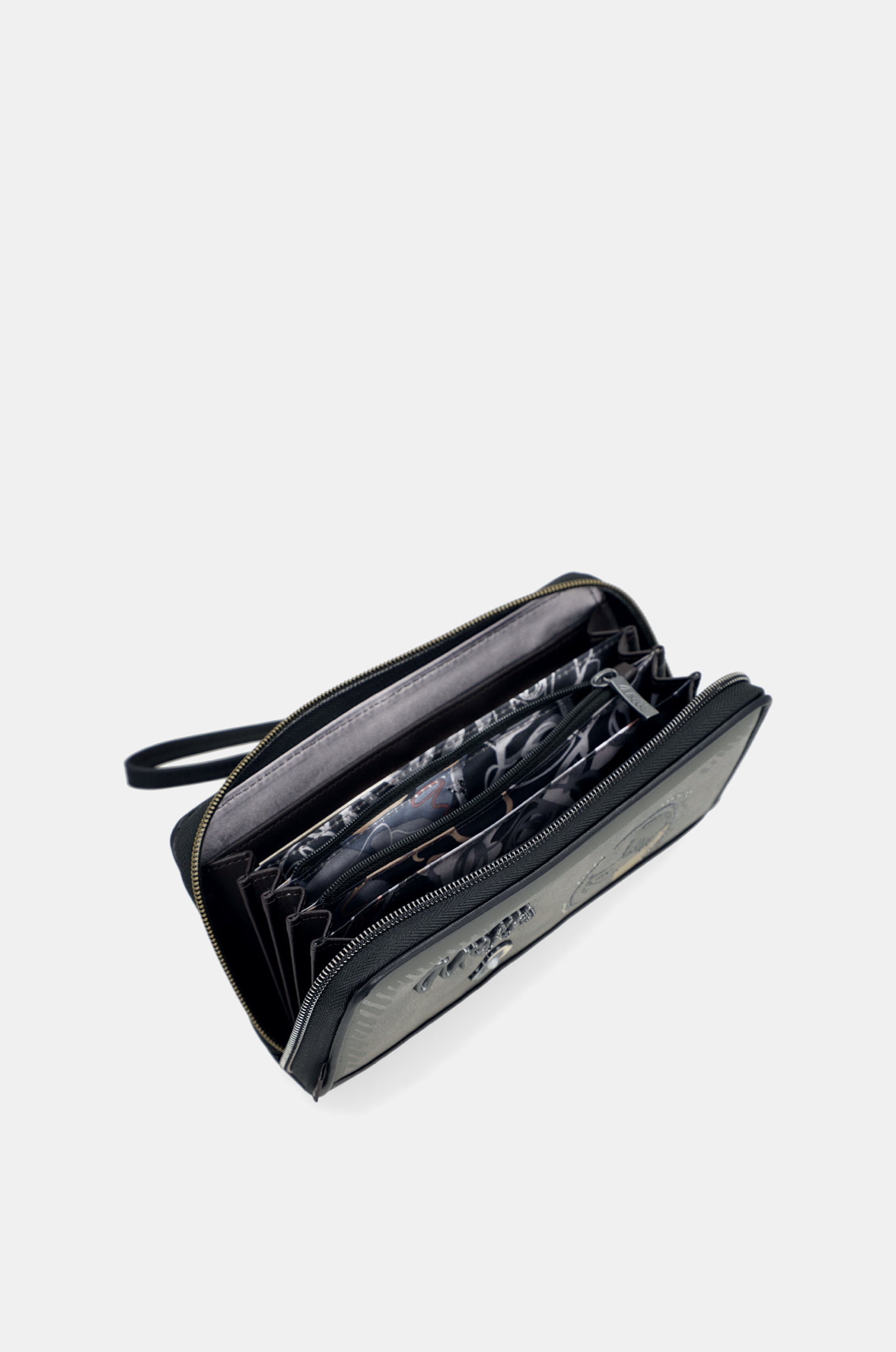 Portefeuille à motifs RFID grand Nature Koko