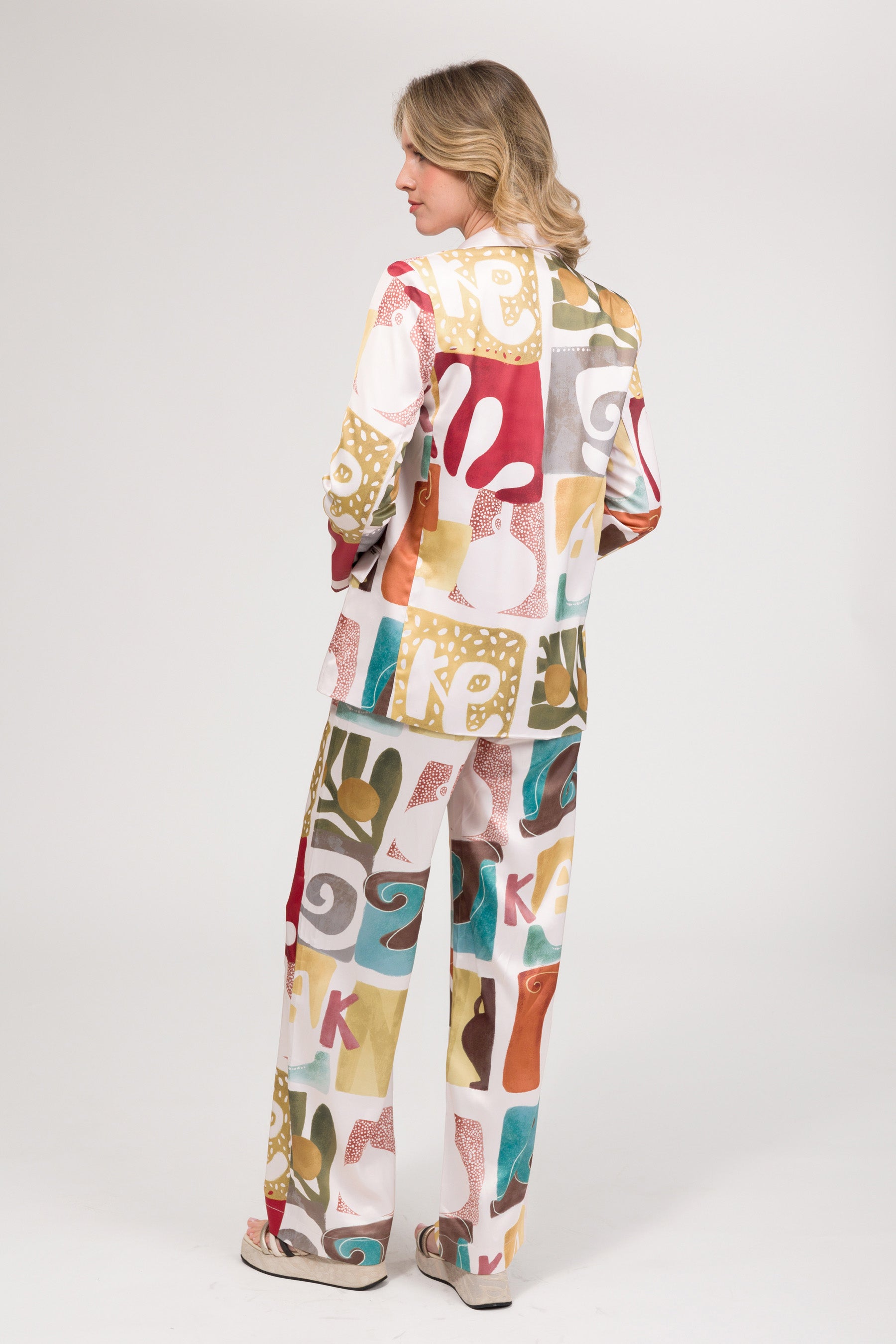 Pantalon imprimé Amphora