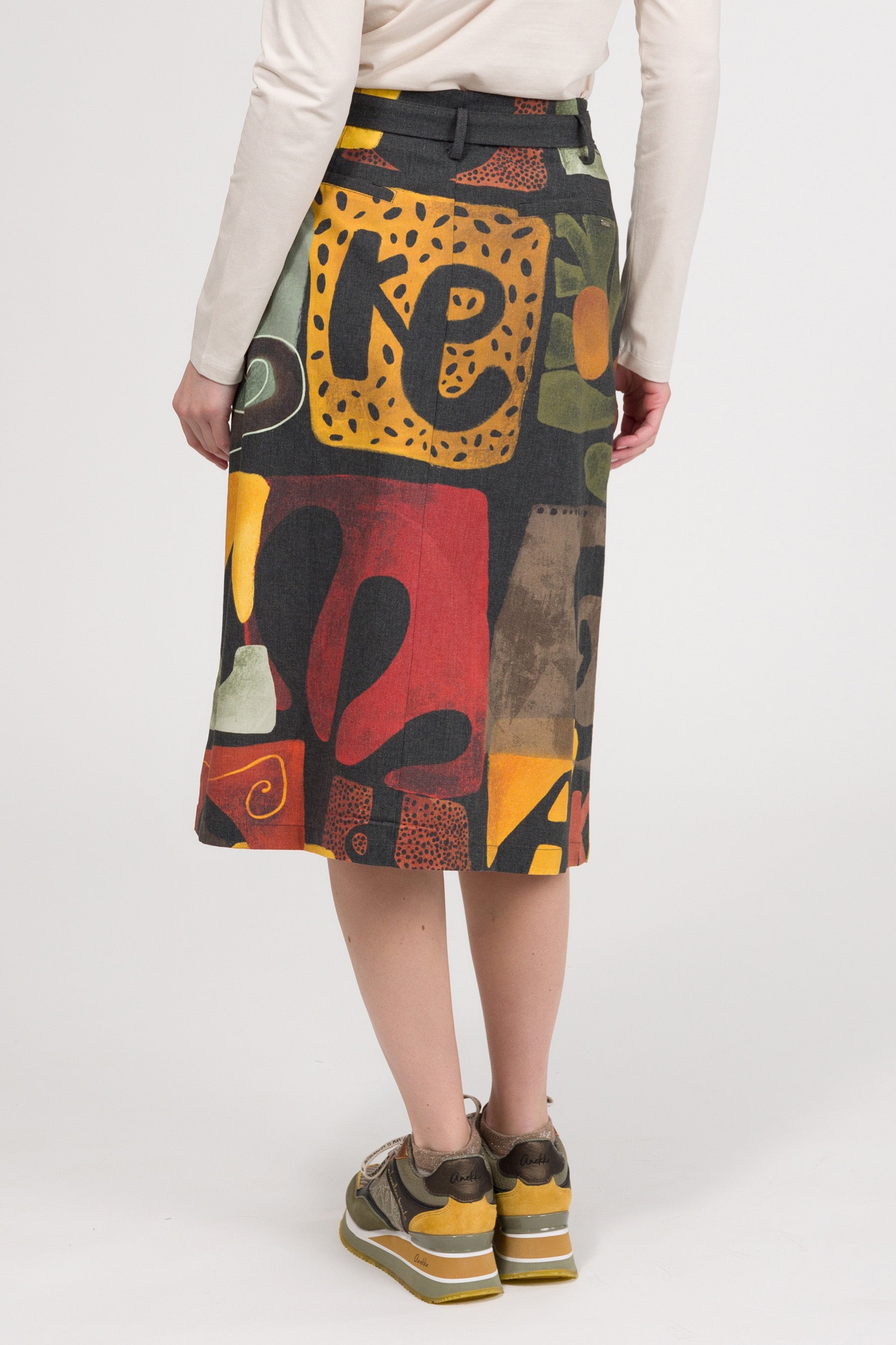 Jupe à boutons Amphora