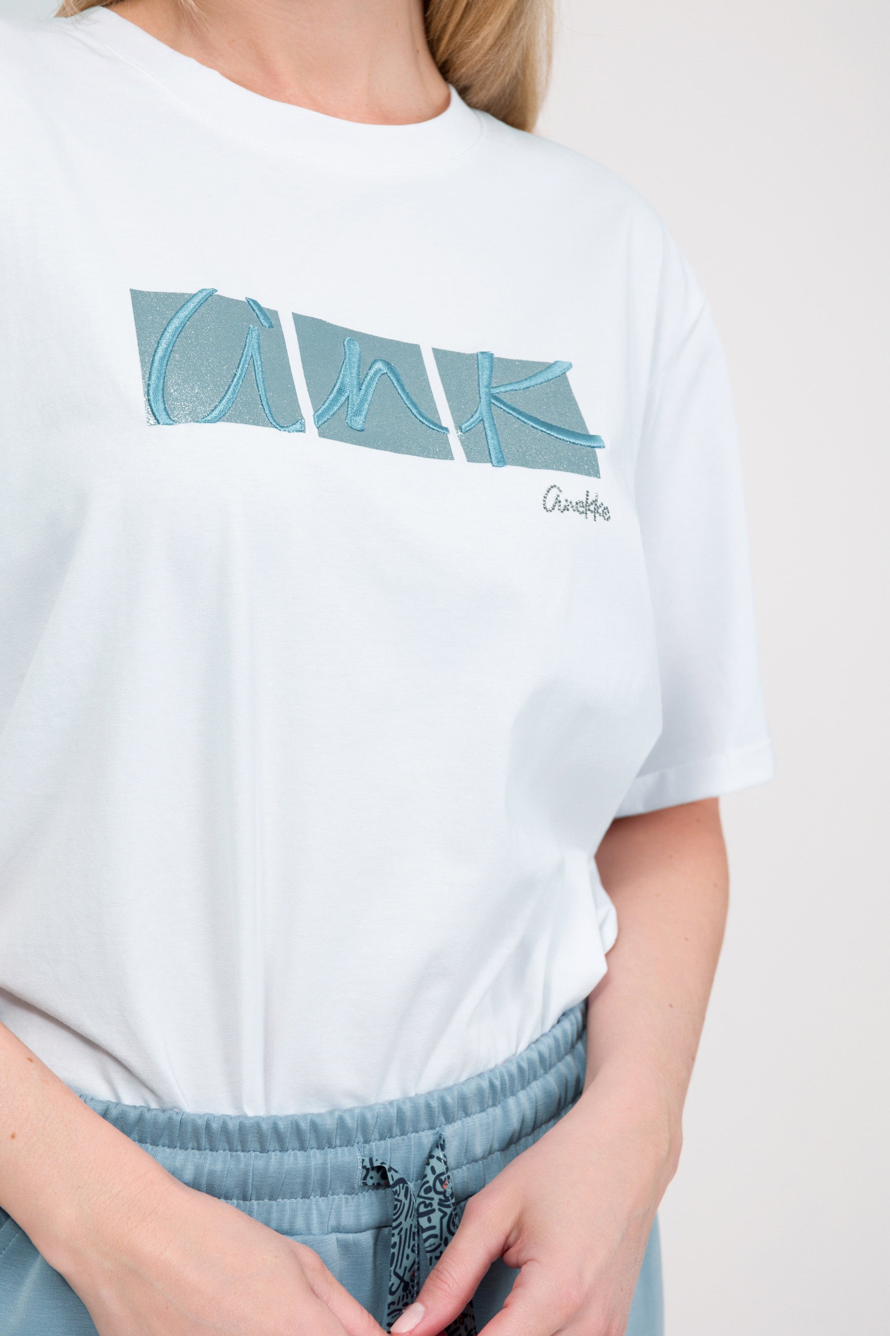 T-shirt à manches courtes blanc