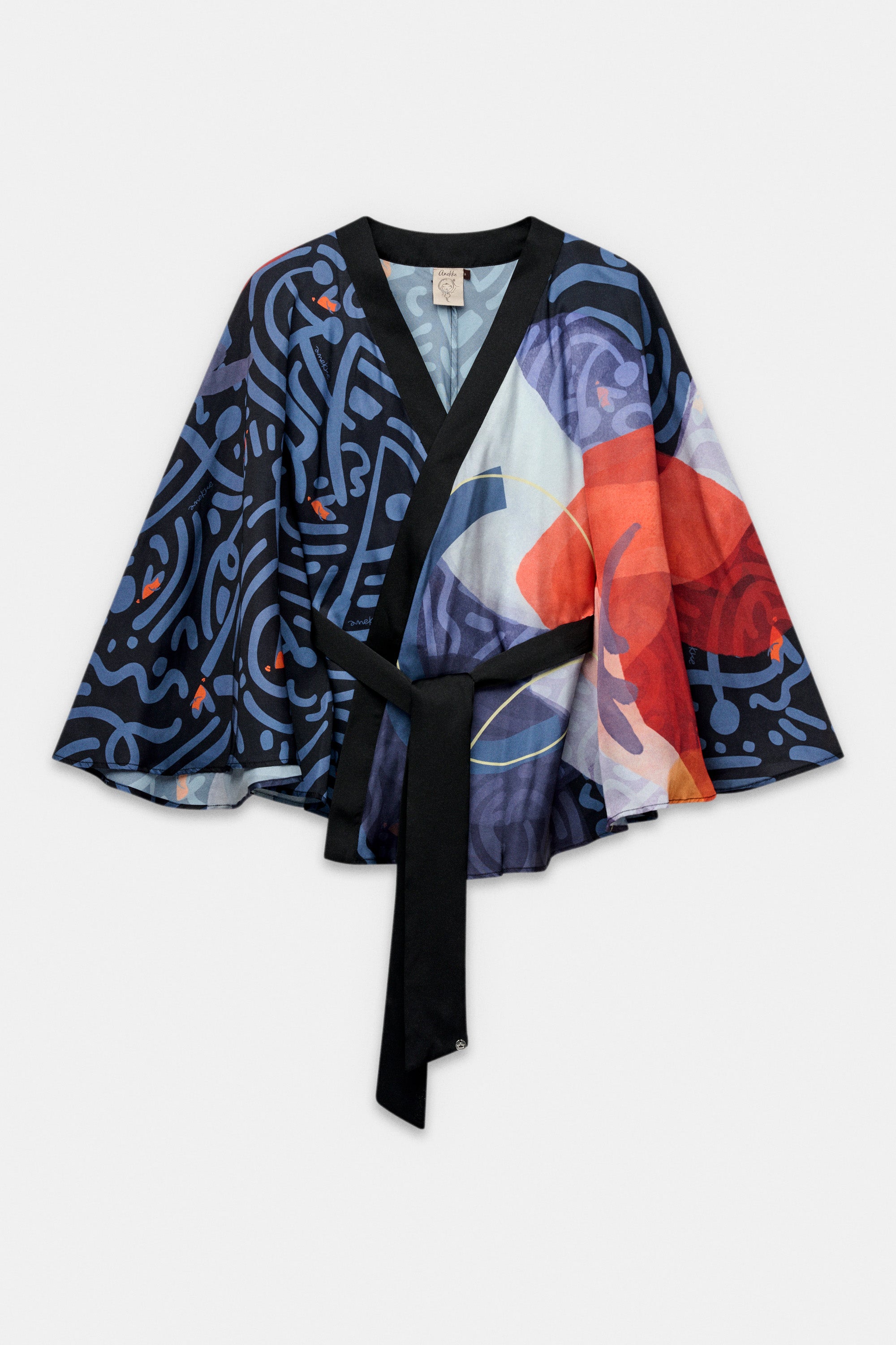 Kimono imprimé fluide