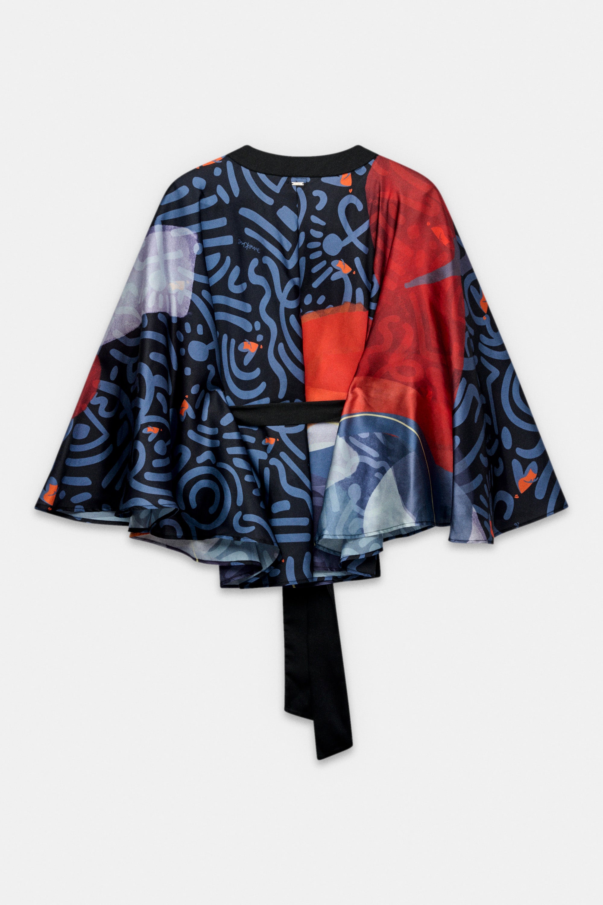 Kimono imprimé fluide