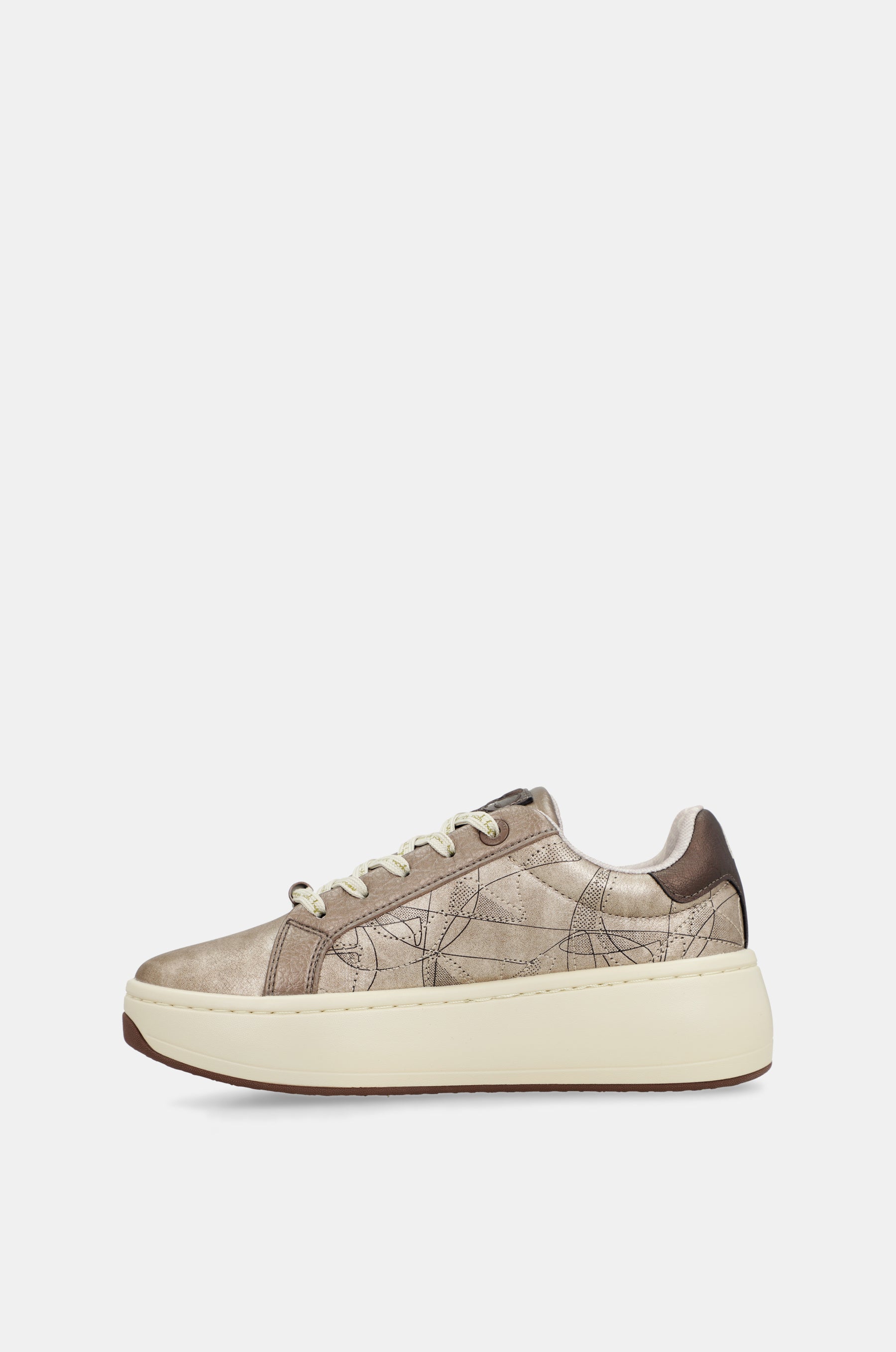 Sneakers cuivrés