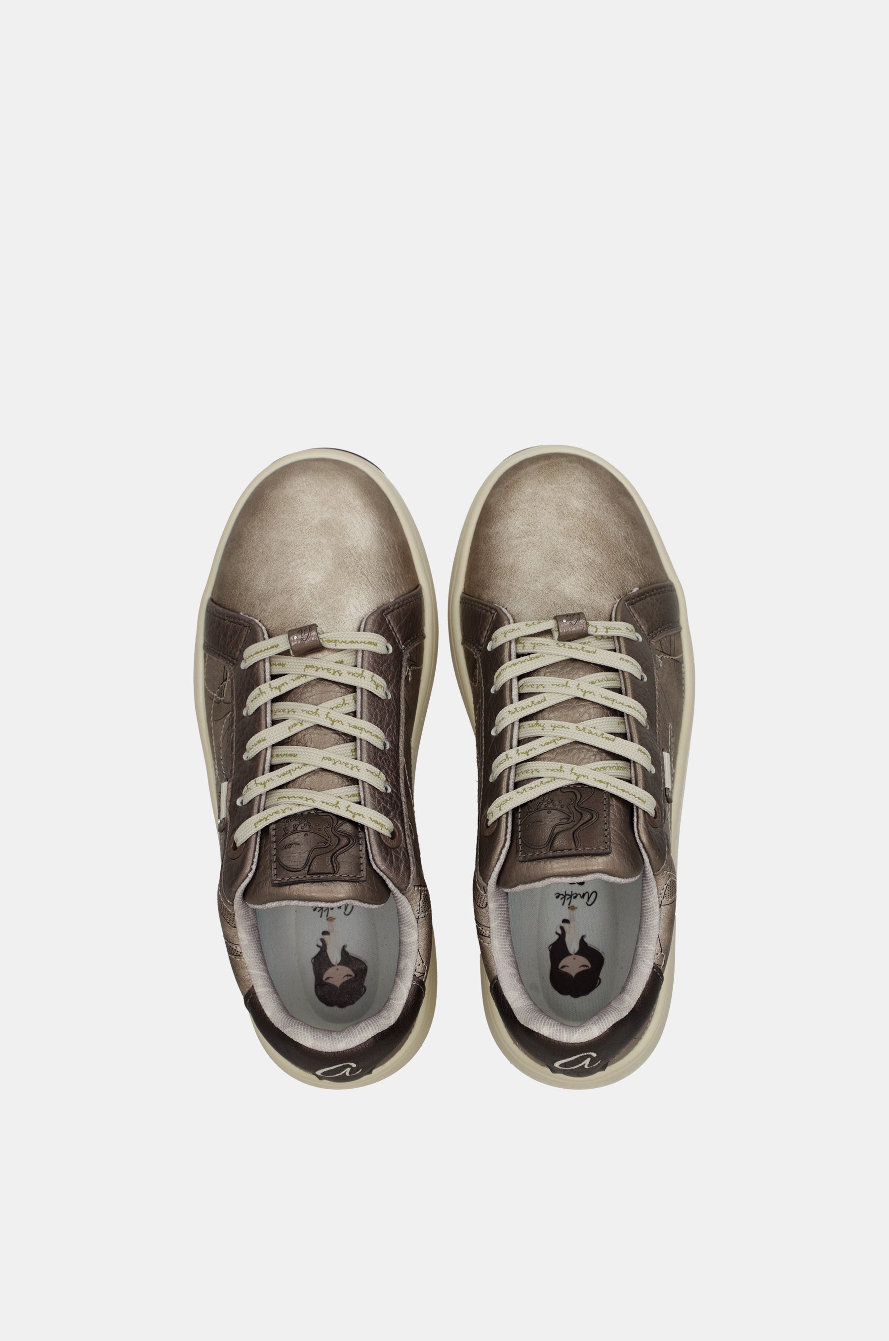 Sneakers cuivrés