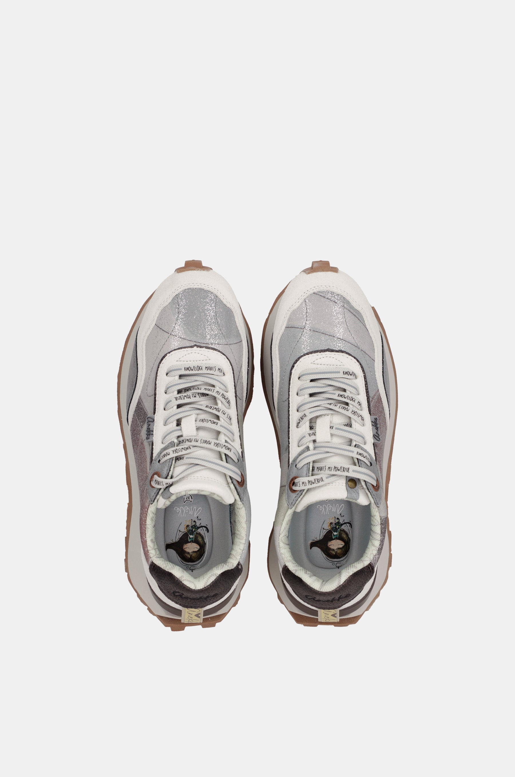 Sneakers argentés