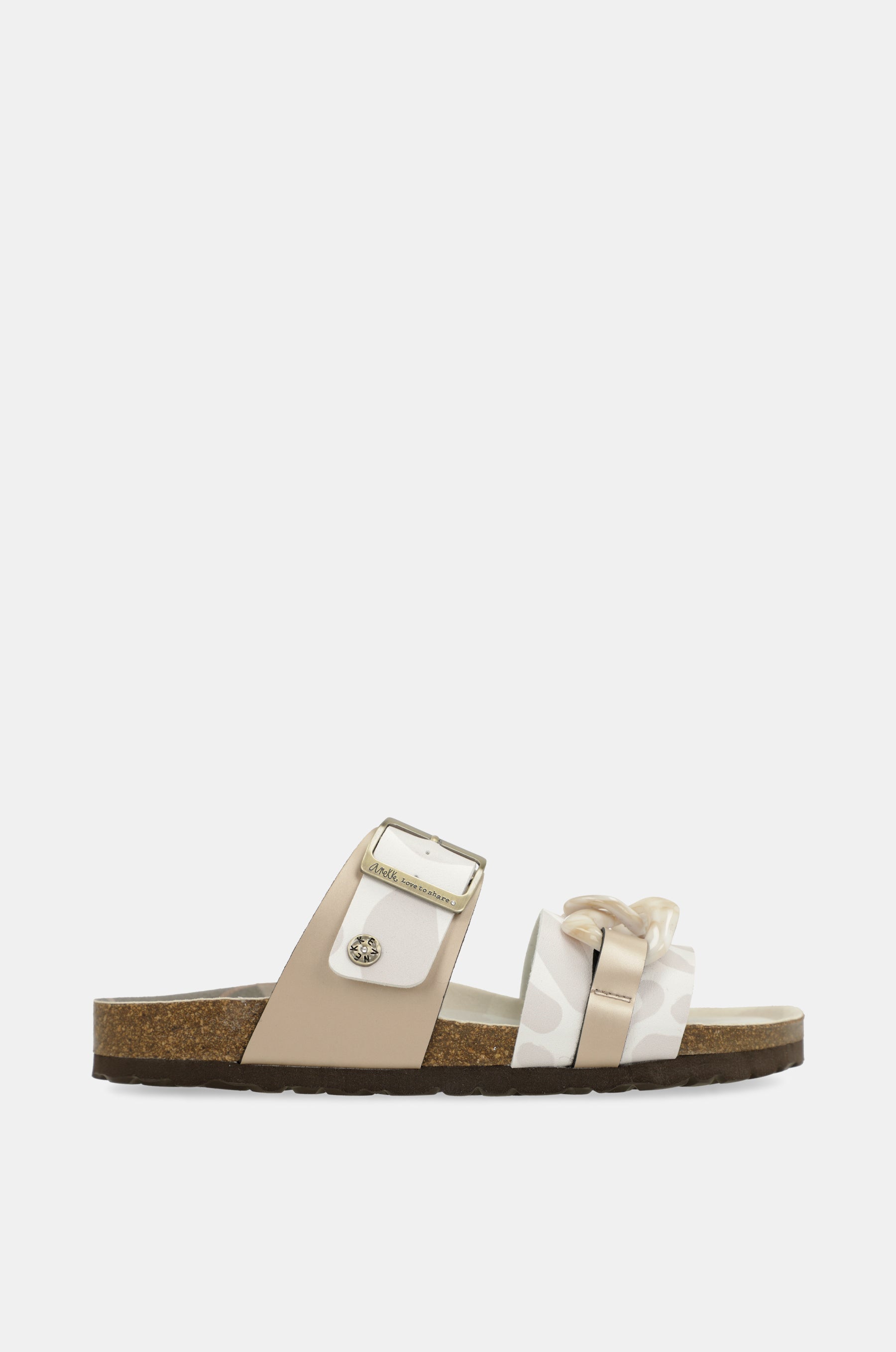 Sandales bio beige Gaia