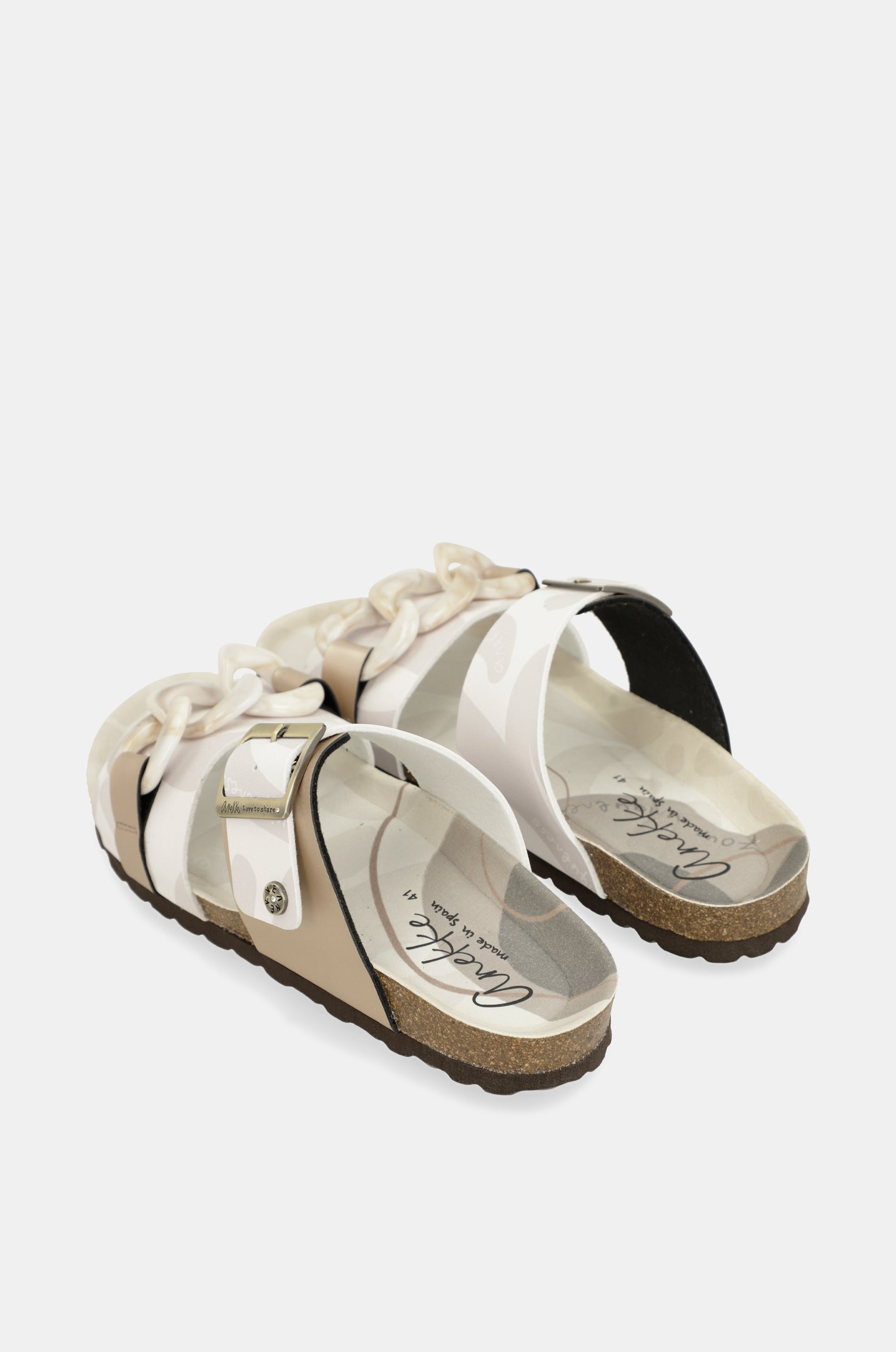 Sandales bio beige Gaia