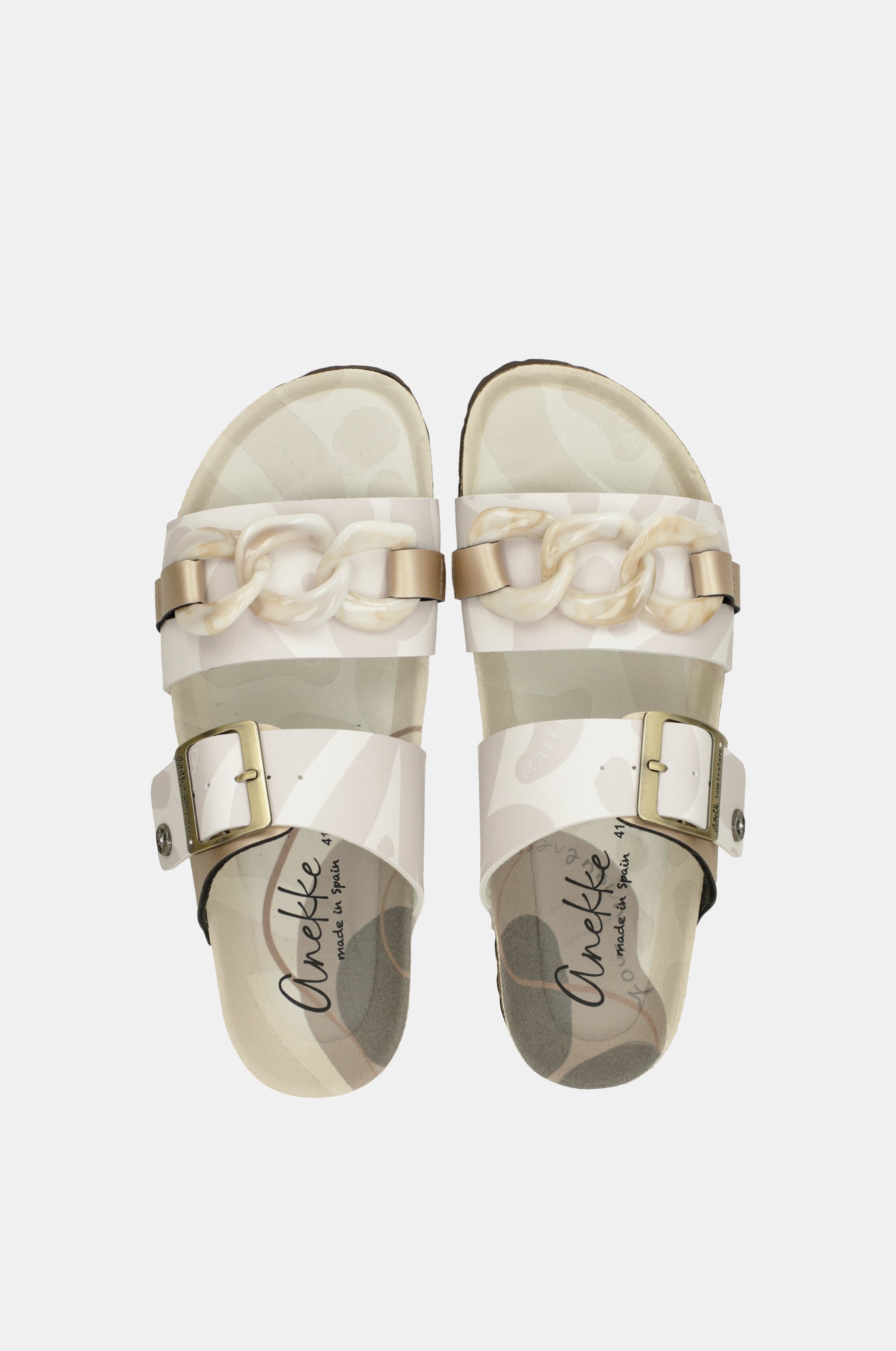 Sandales bio beige Gaia