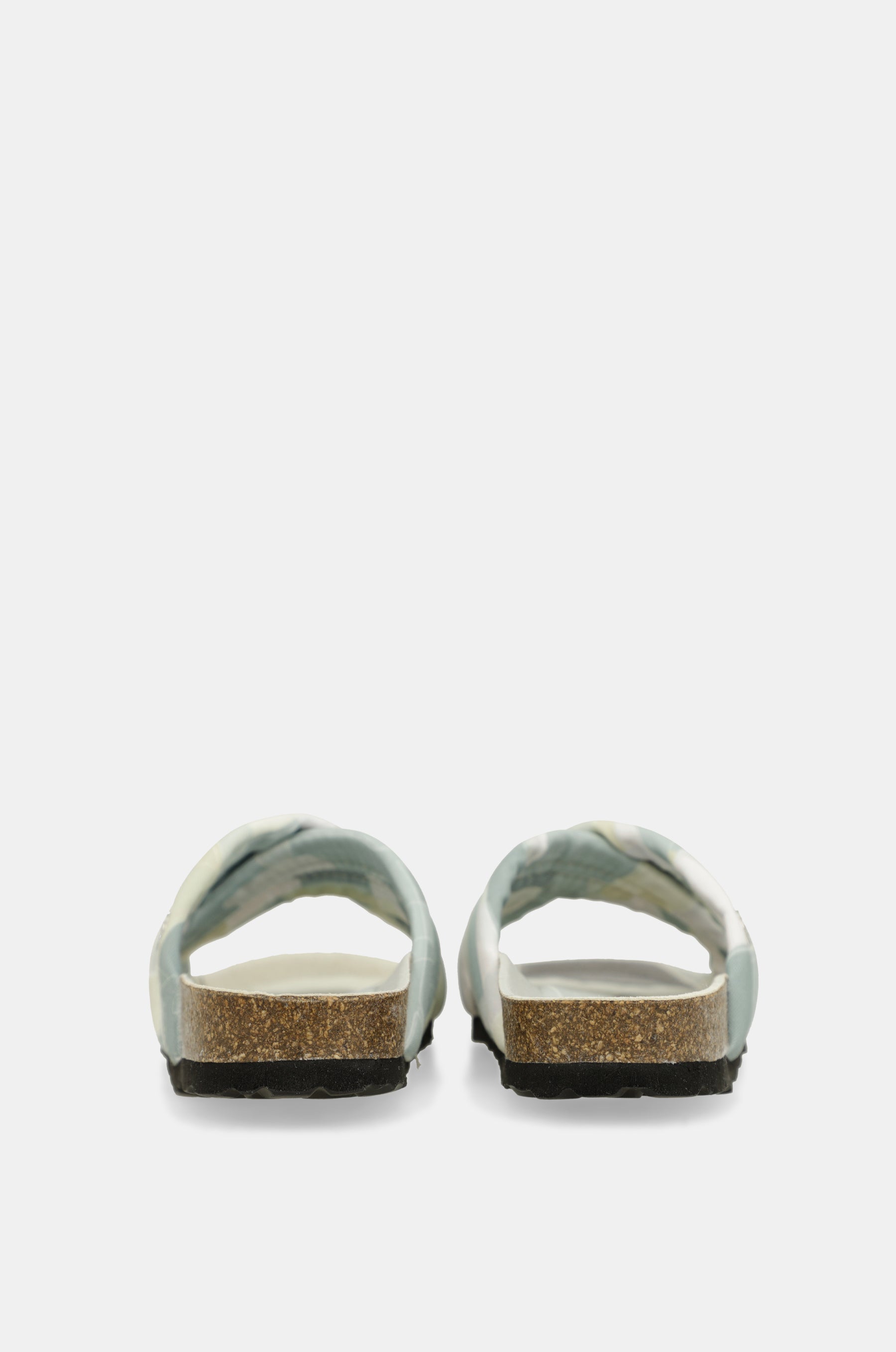 Sandales croisées bleues