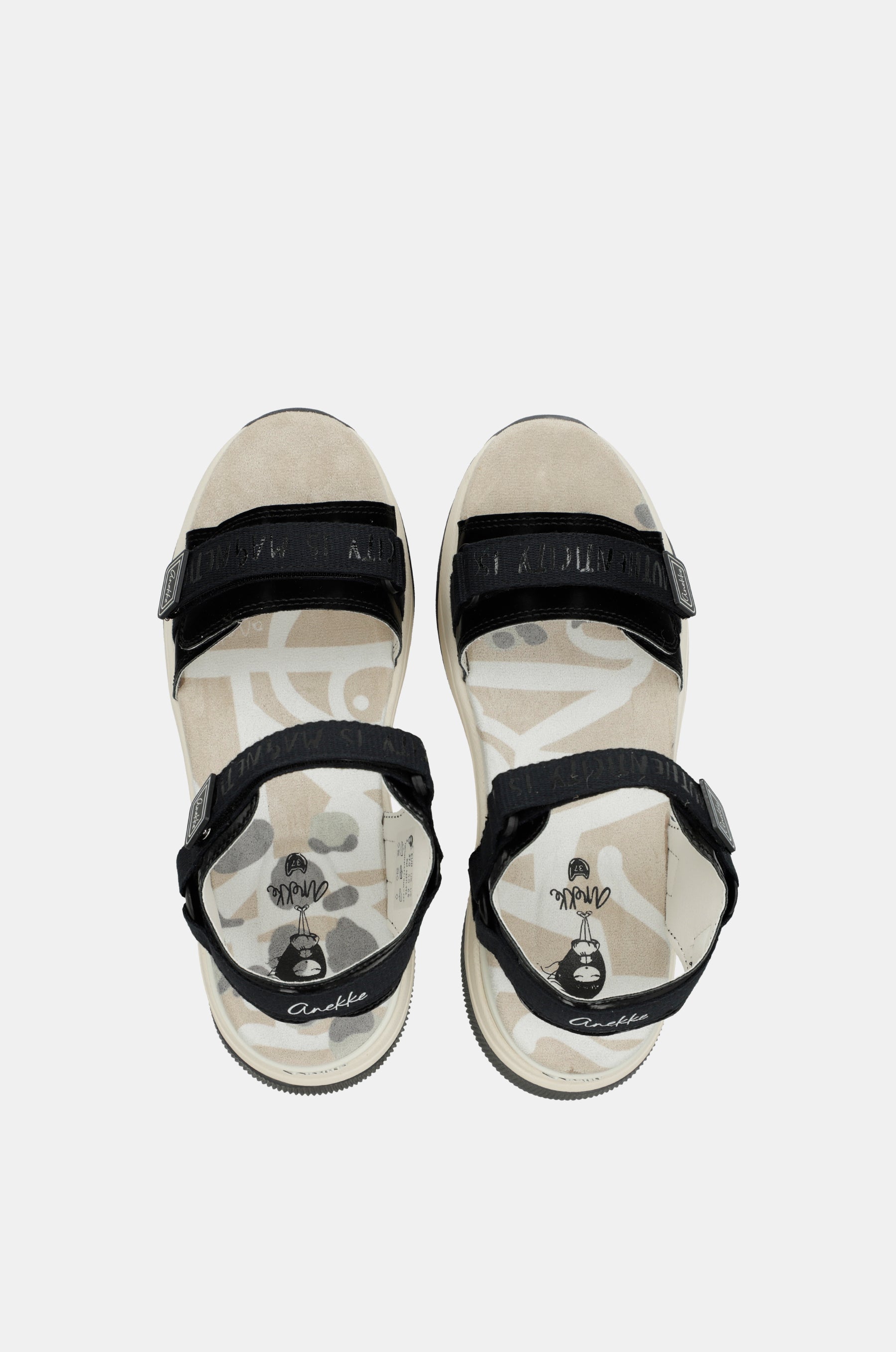 Sandales sport noires