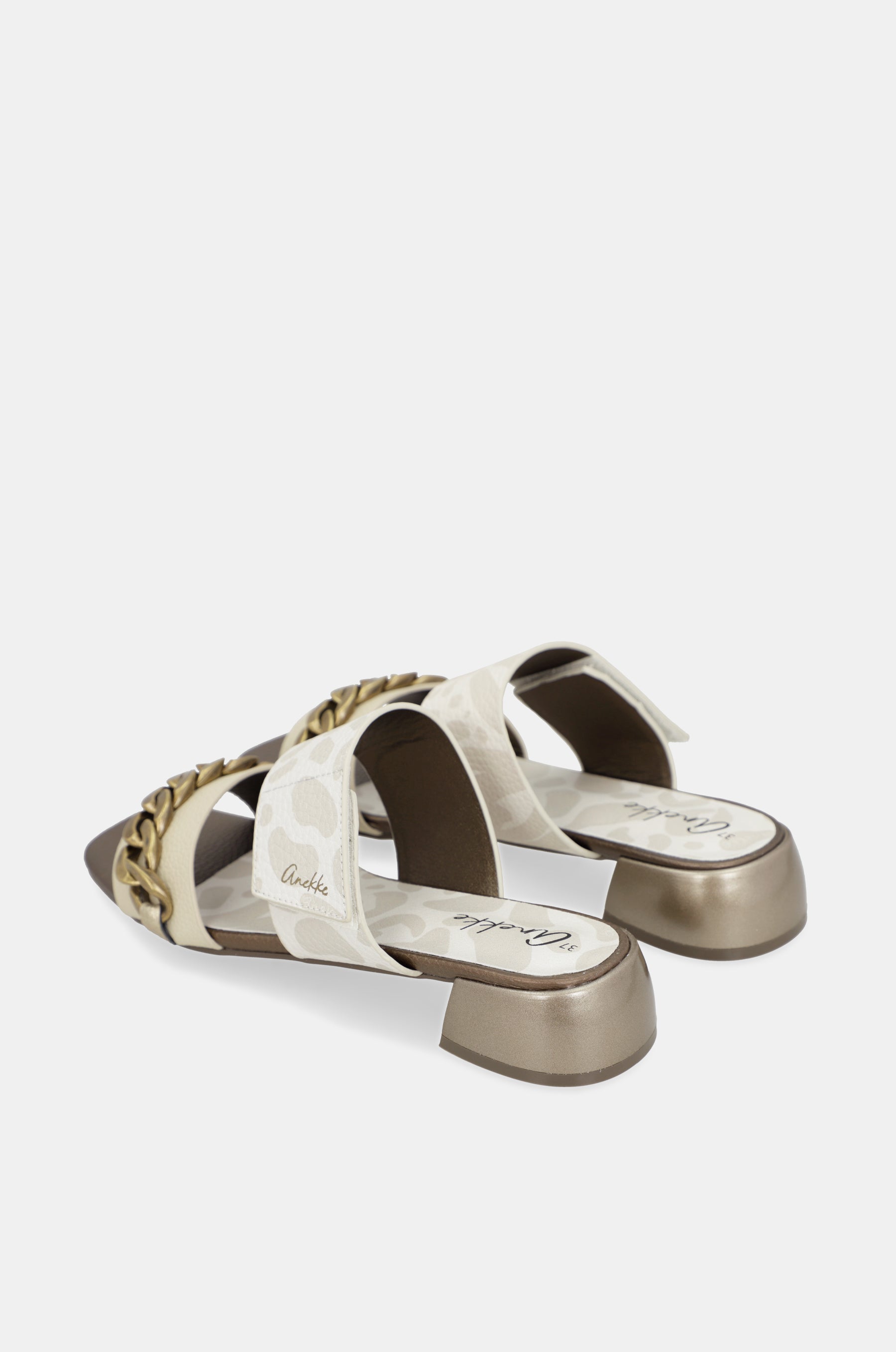 Sandales à talon et maillons Gaia
