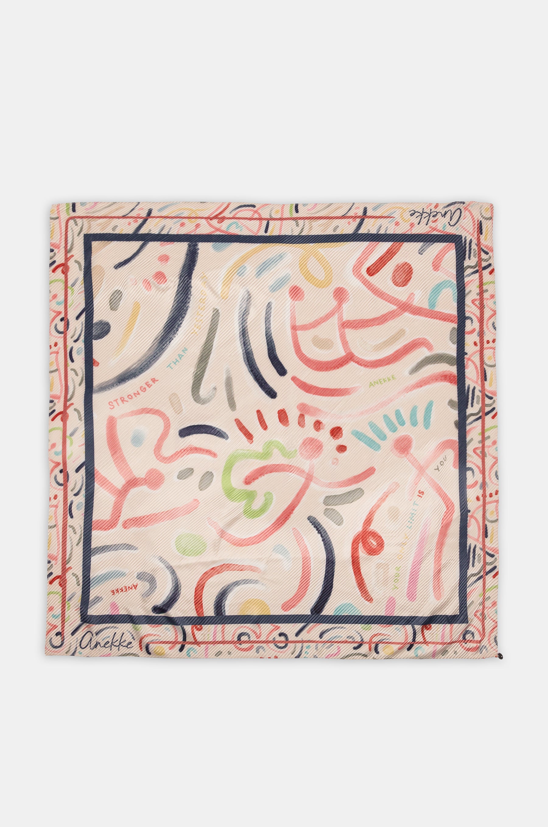 Foulard plissé Olympia