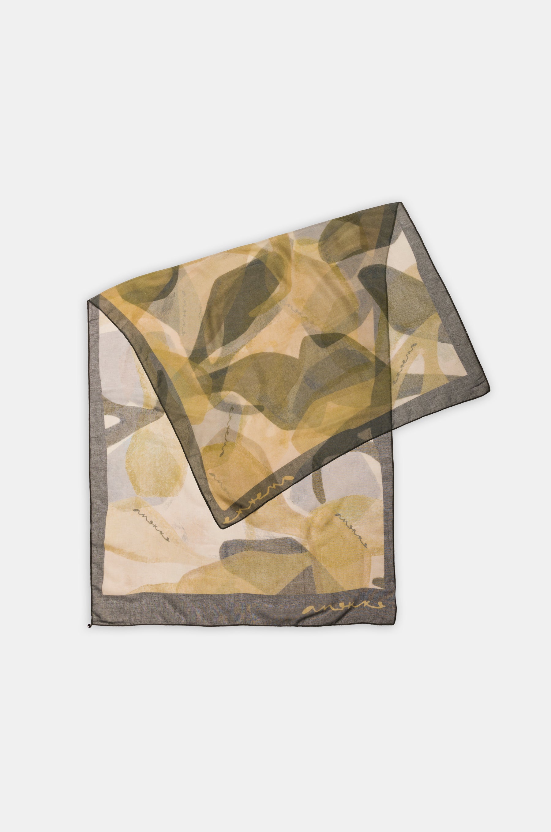 Foulard marron Bloom