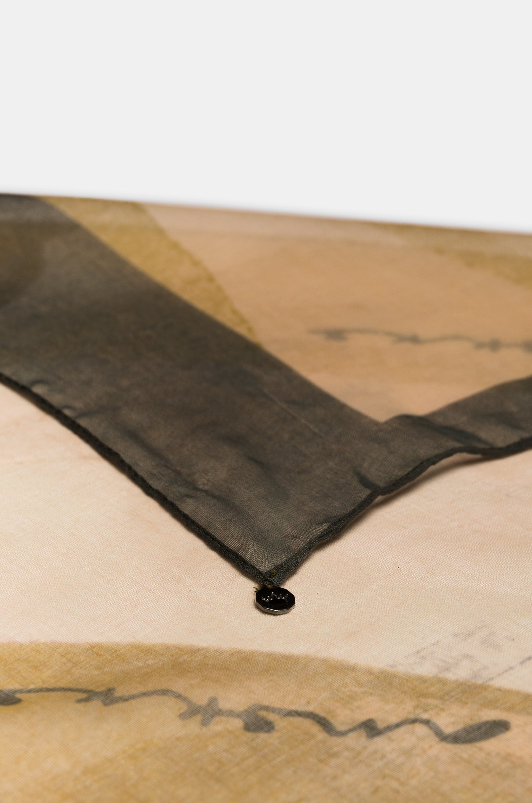 Foulard marron Bloom