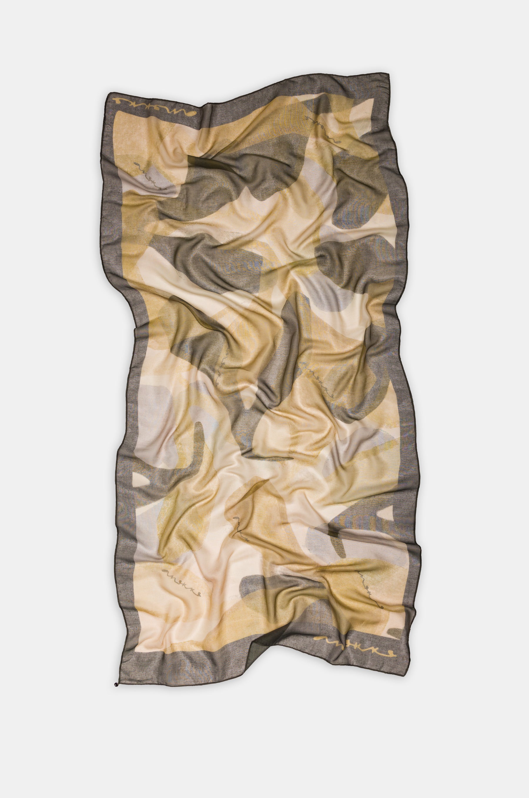 Foulard marron Bloom