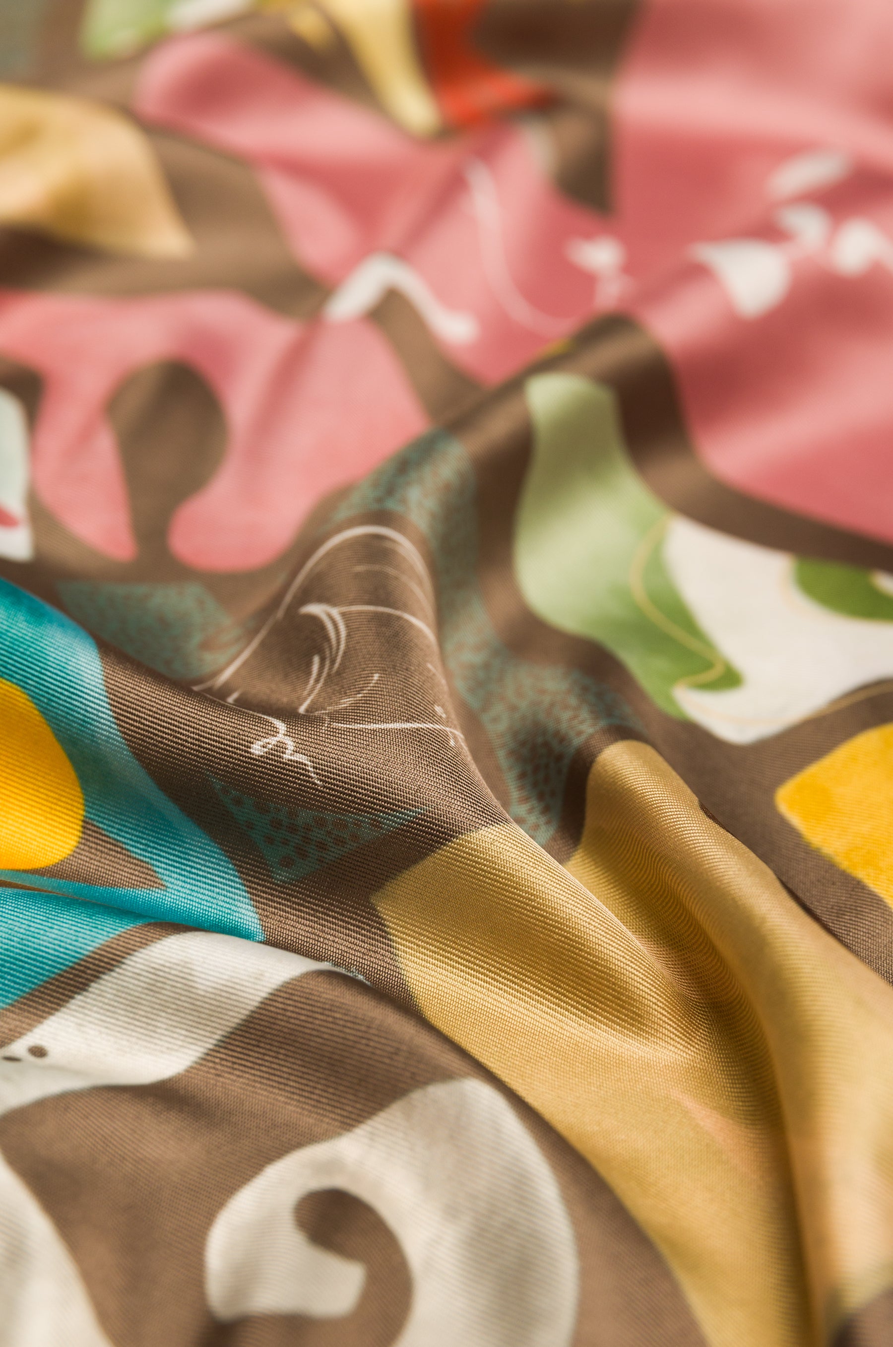 Foulard à carreaux Amphora