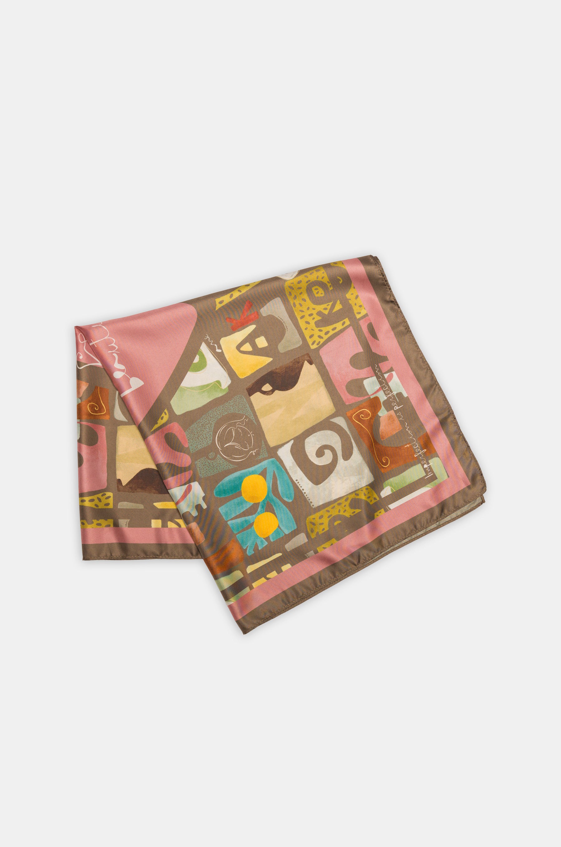 Foulard à carreaux Amphora