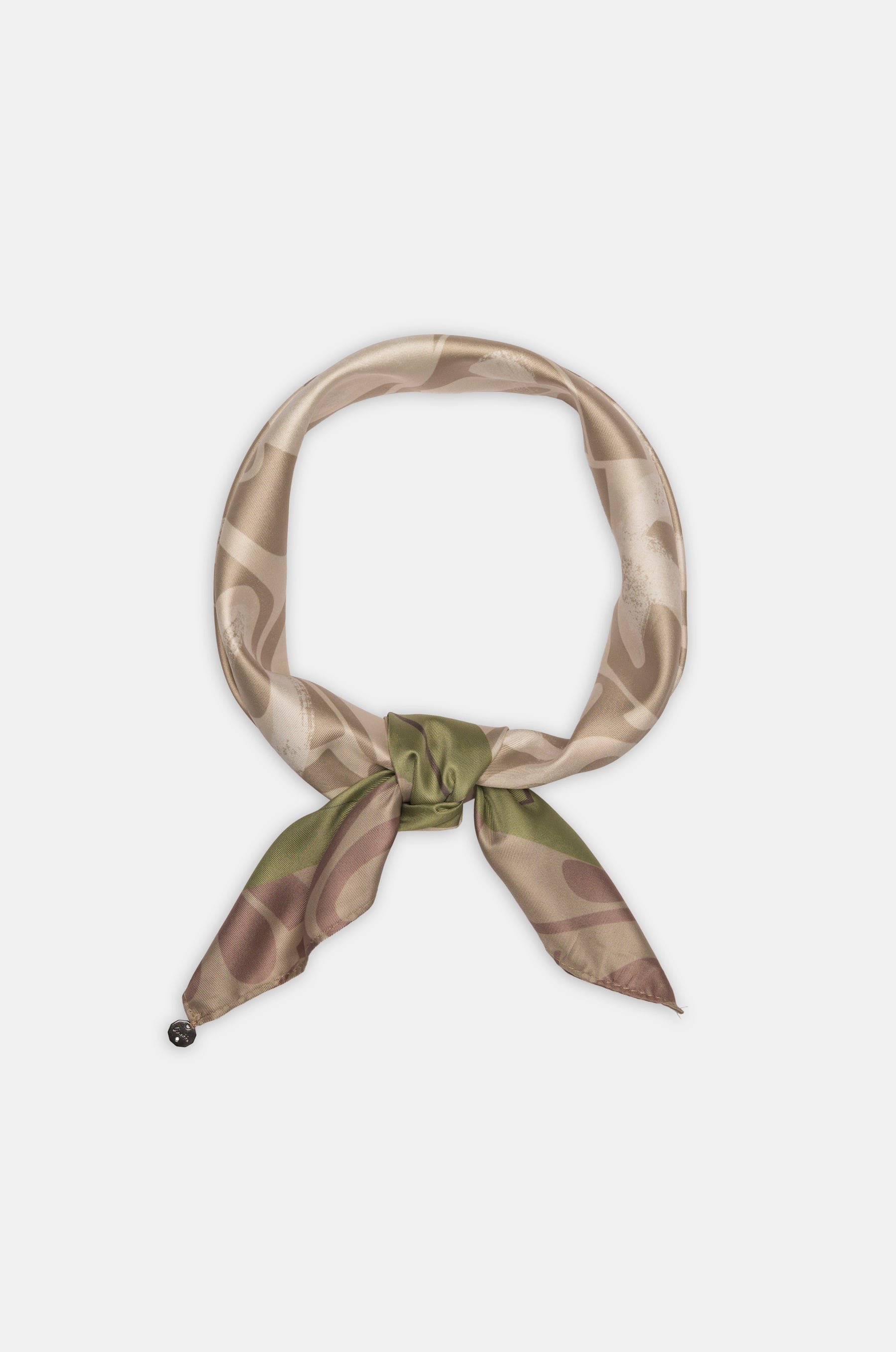 Foulard carré imprimé Muse