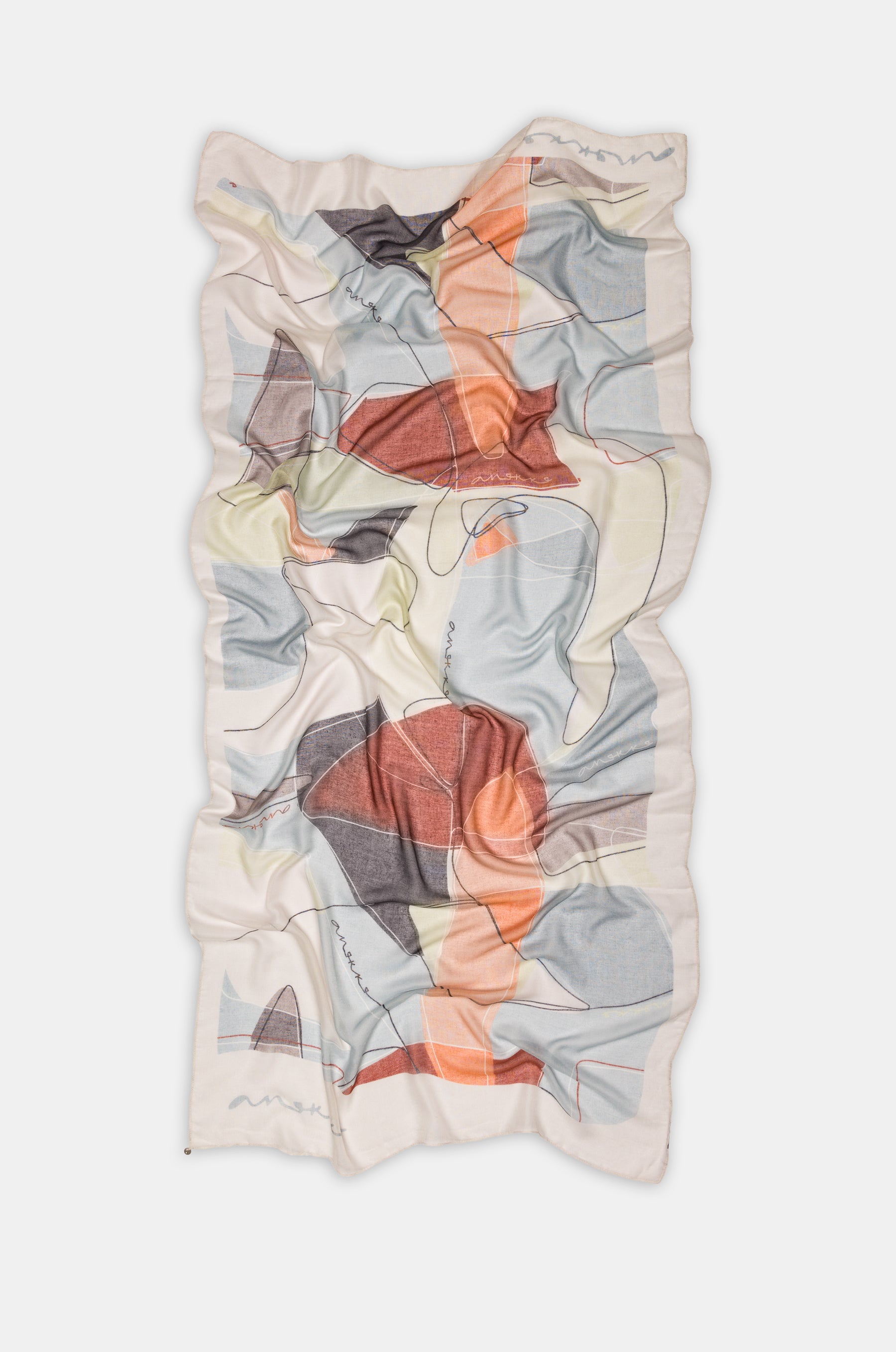 Foulard imprimé Eikon