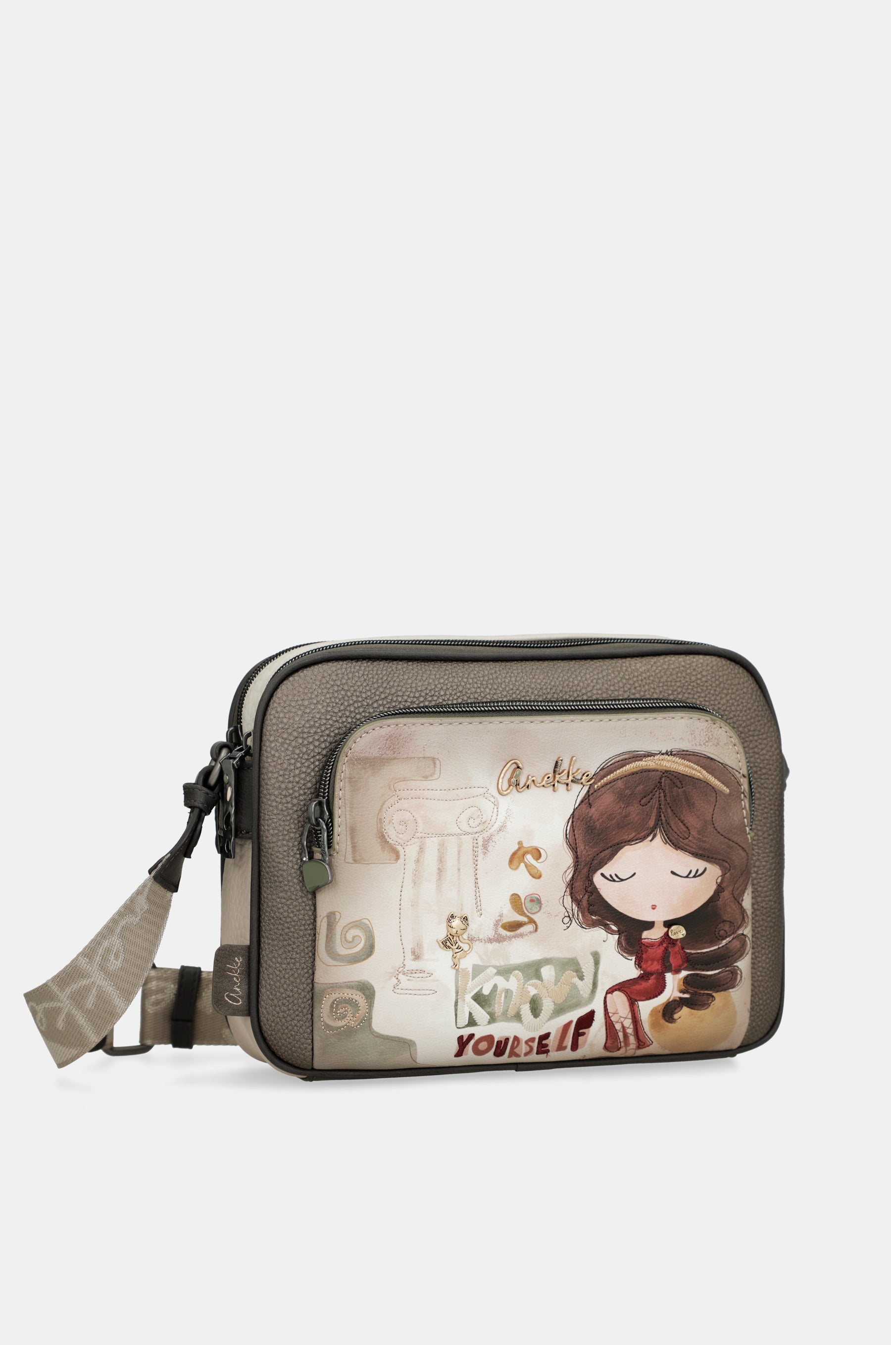 Sac à bandoulière Muse avec poche frontale