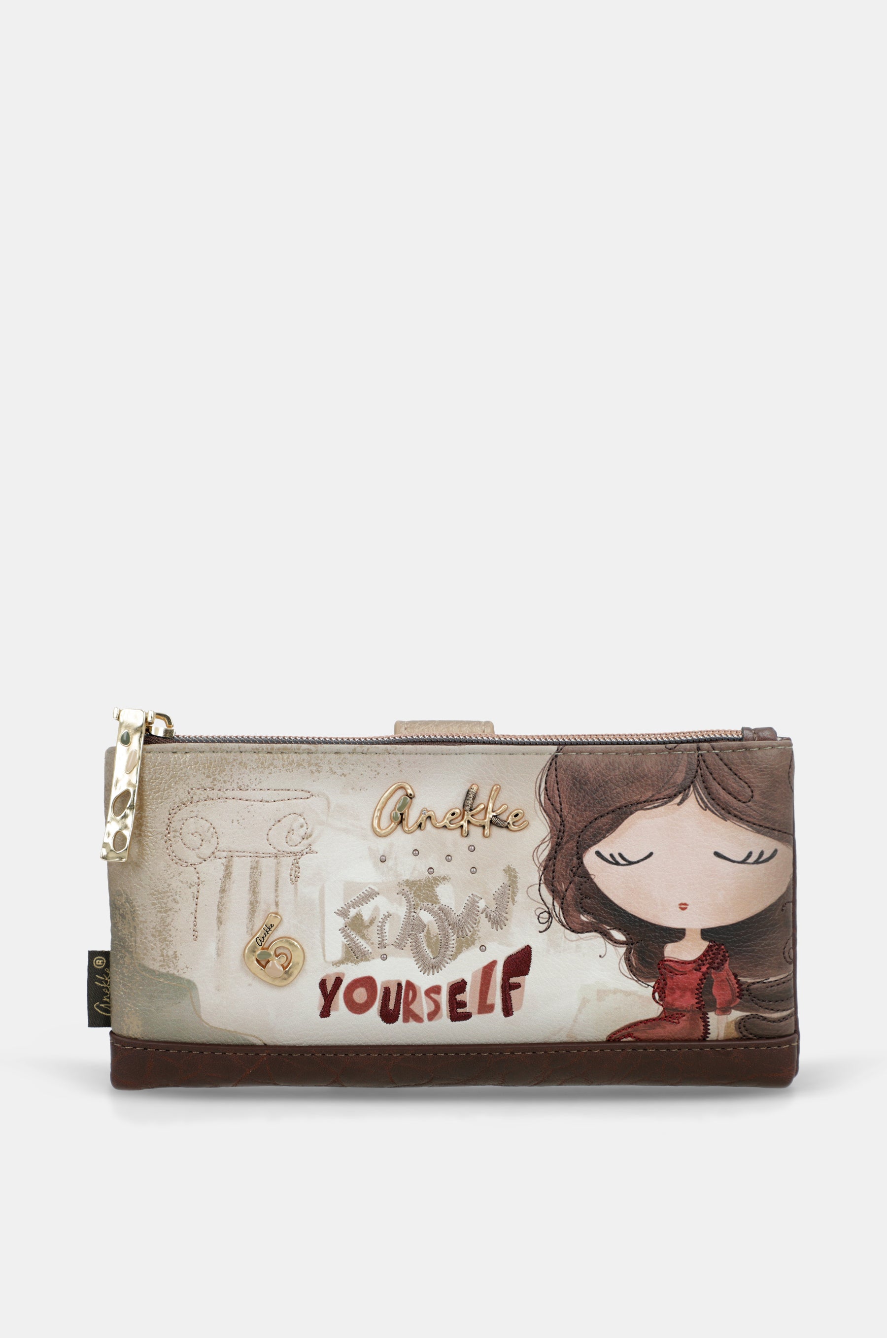 Grand porte-monnaie flexible RFID Muse