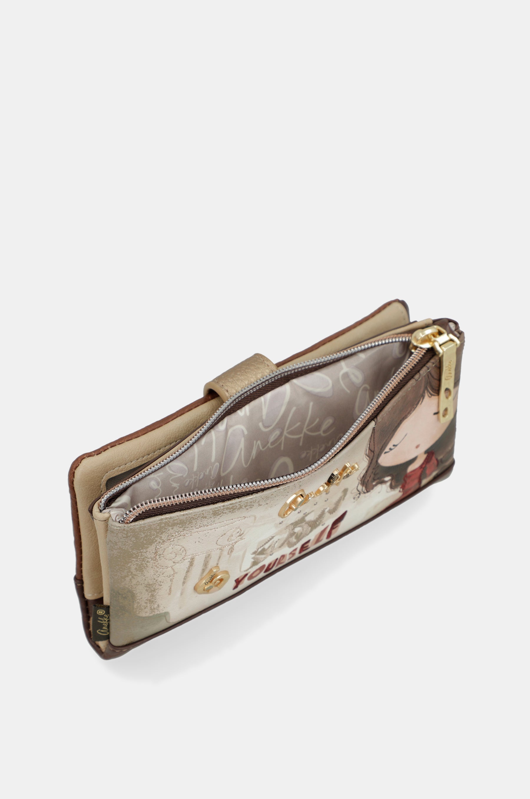 Grand porte-monnaie flexible RFID Muse