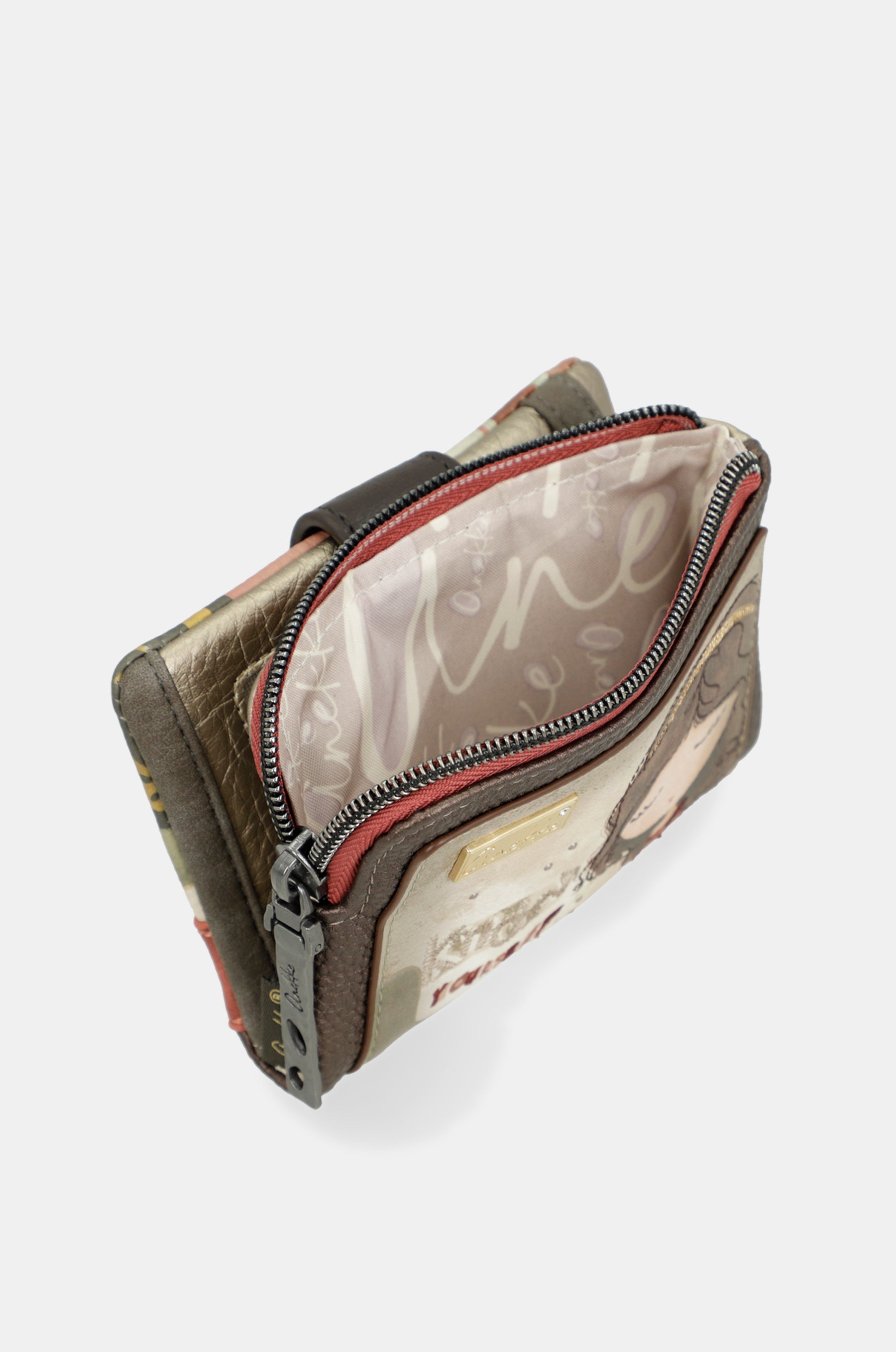 Porte-monnaie moyen flexible RFID Muse