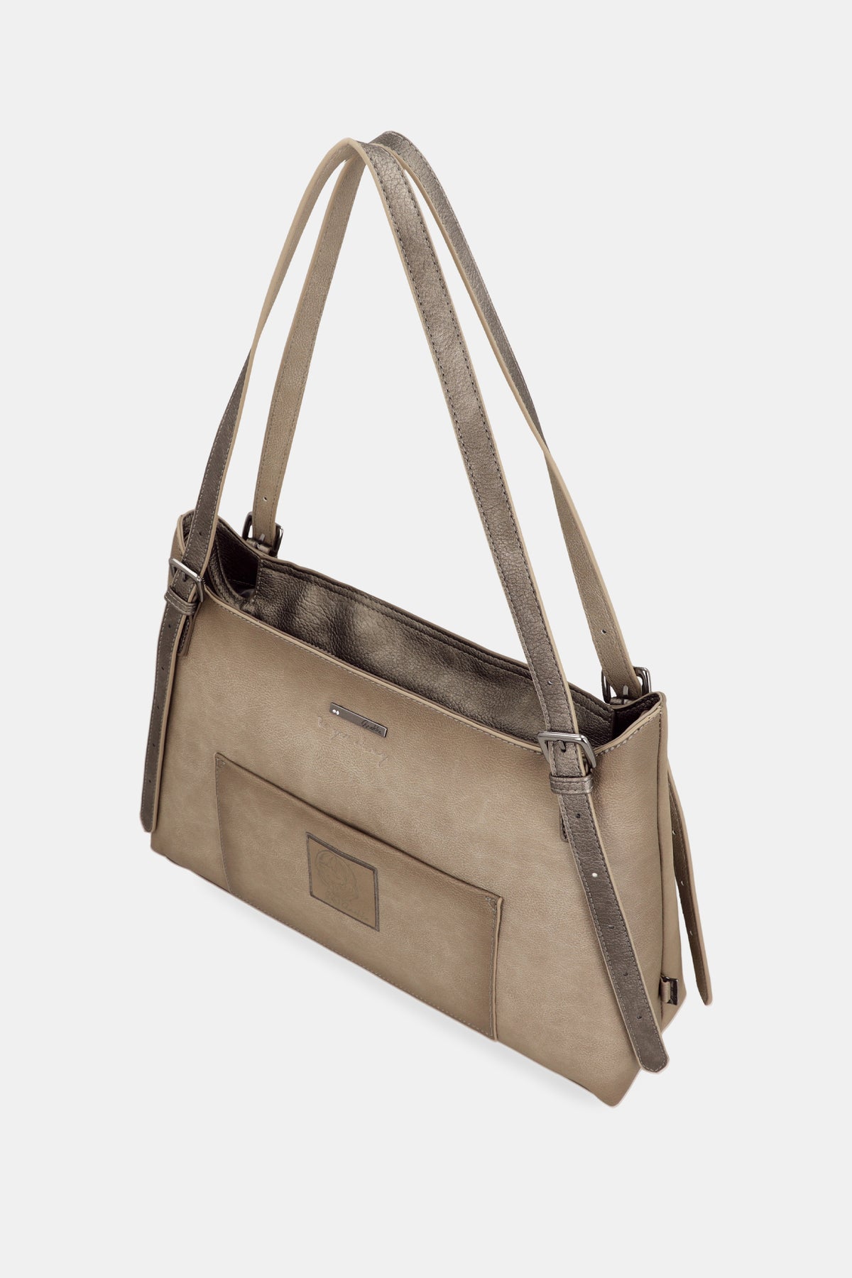 Sac porté épaule Taupe