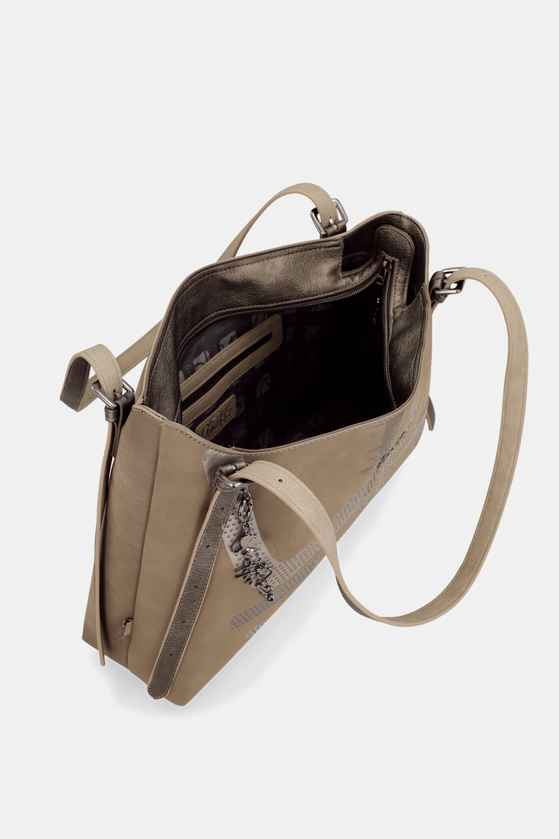 Sac porté épaule Taupe