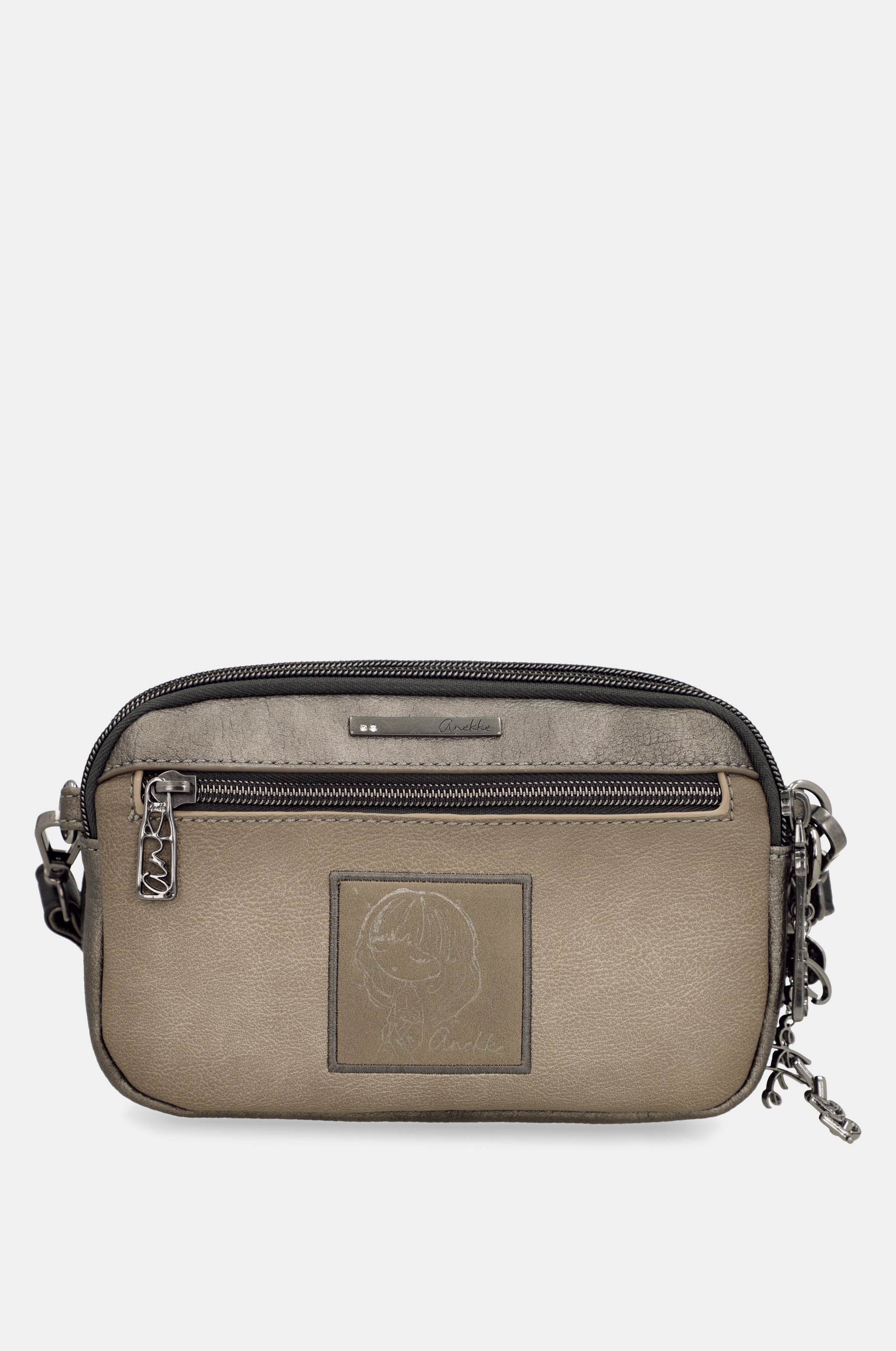 Sac à bandoulière Taupe