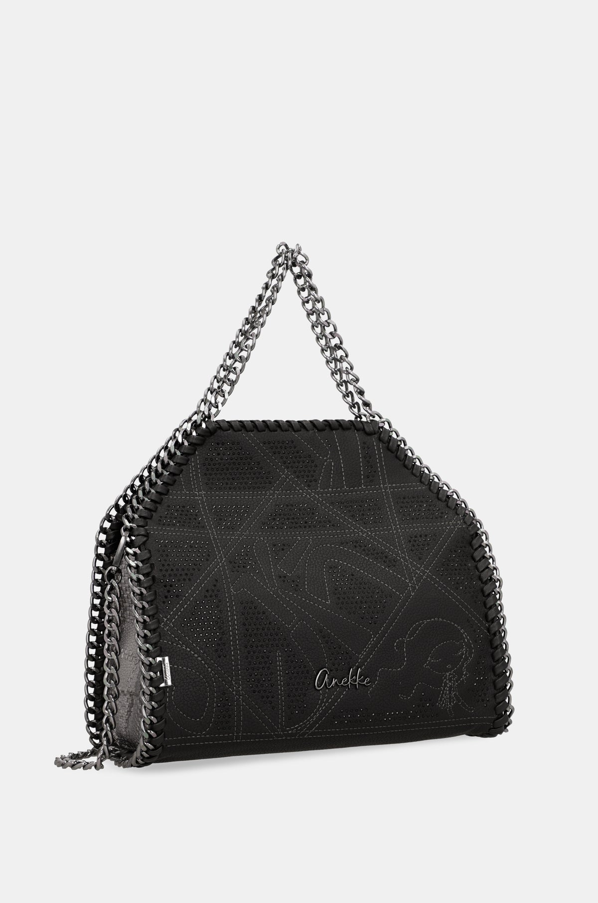 Sac porté épaule à anse métallique Iron