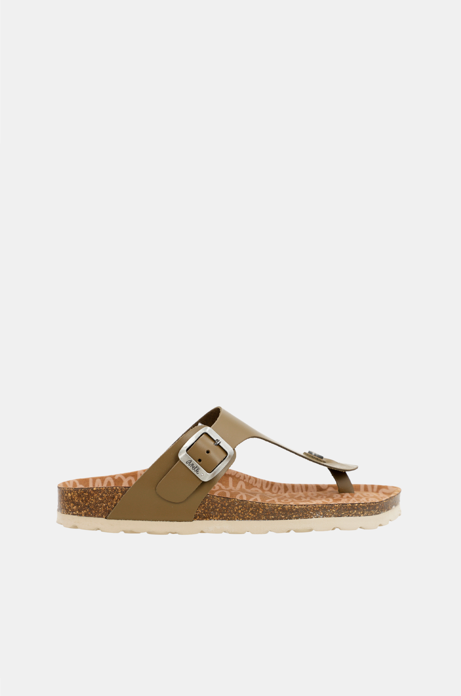 Sandales bio femme, vert