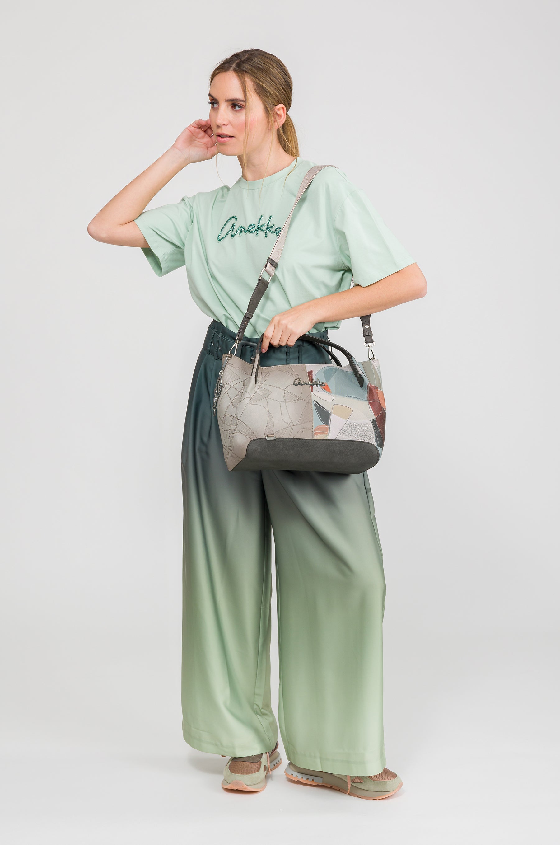 Sac à bandoulière et à anse courte Auralis