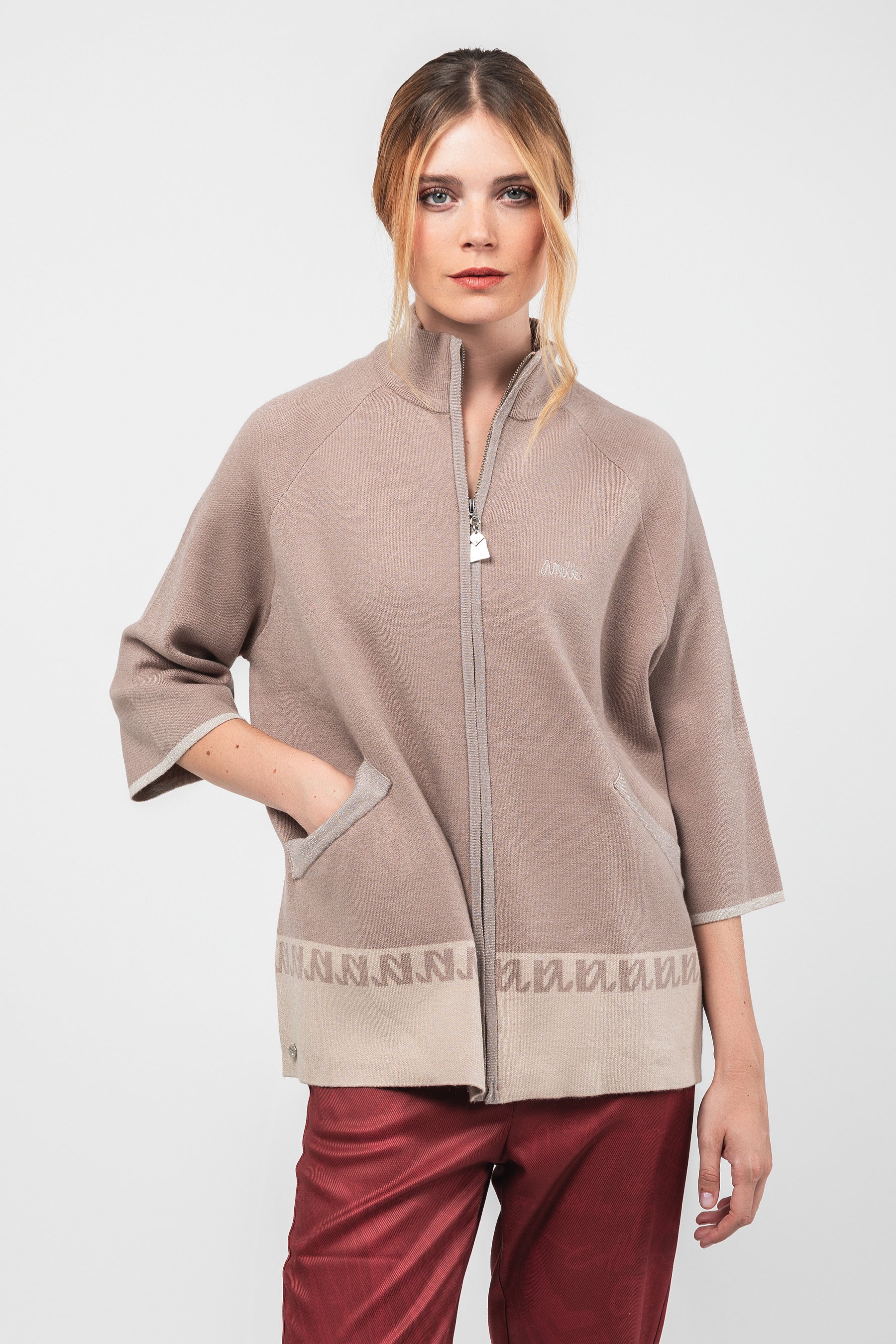 Gilet taupe