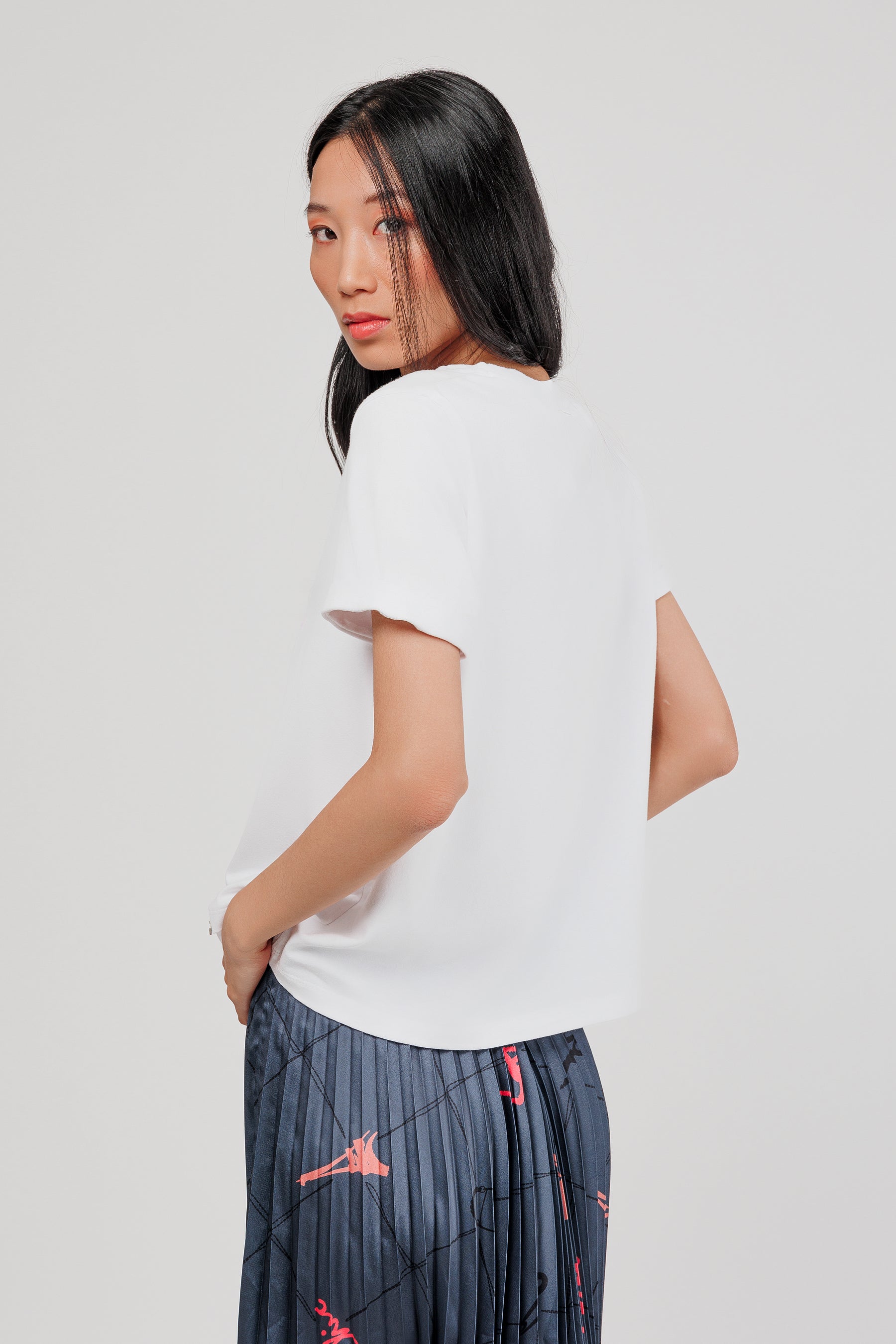 T-shirt à manches courtes cœur