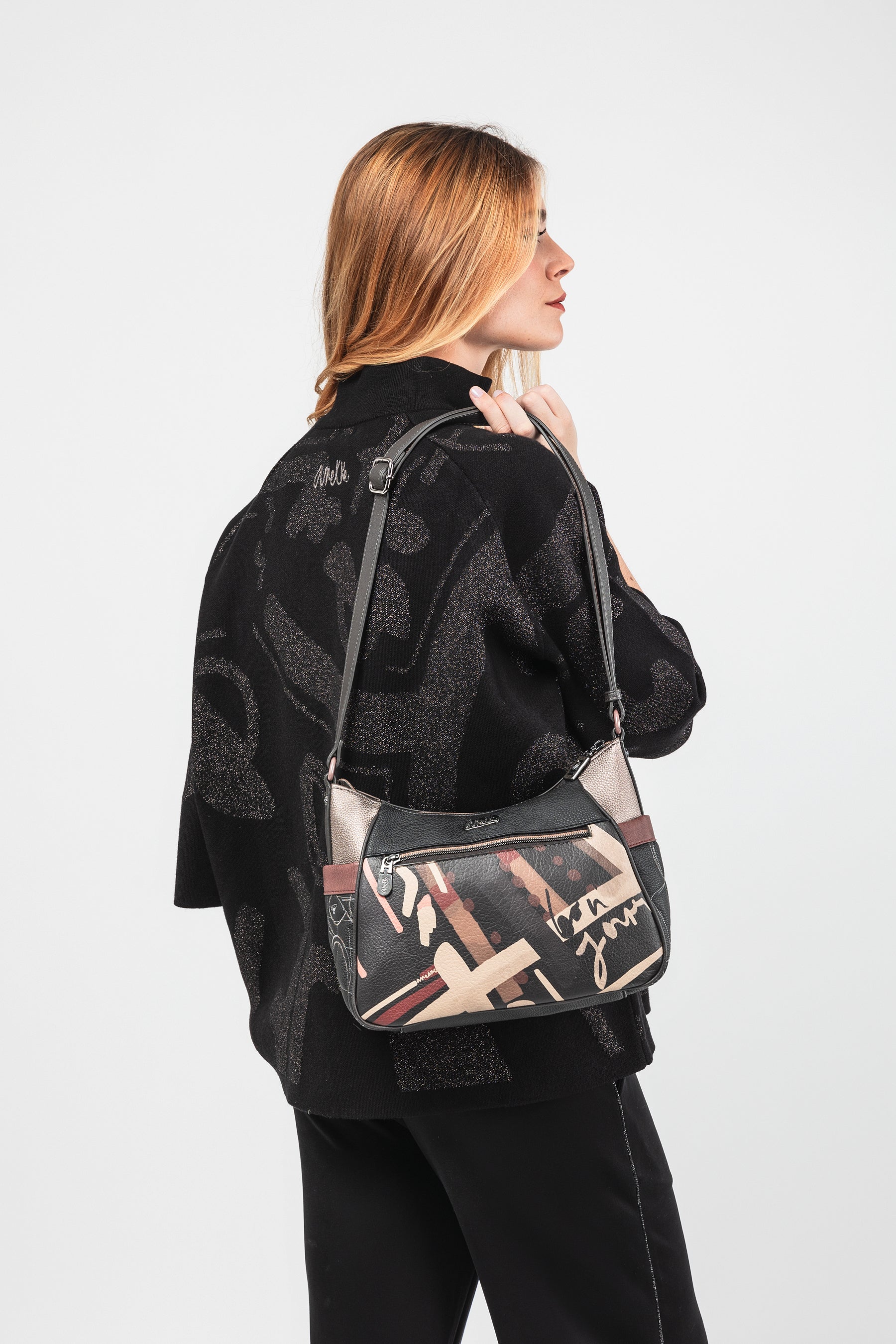 Sac à main avec bandoulière grand Mademoiselle