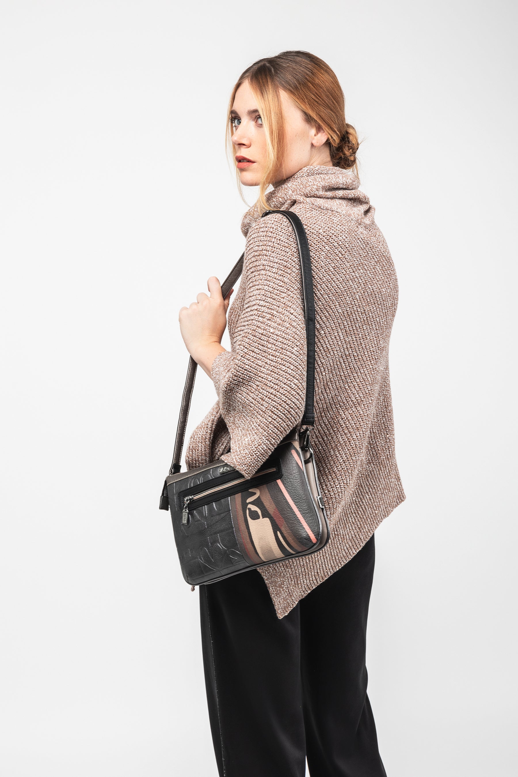 Sac bandoulière avec anse petit Mademoiselle