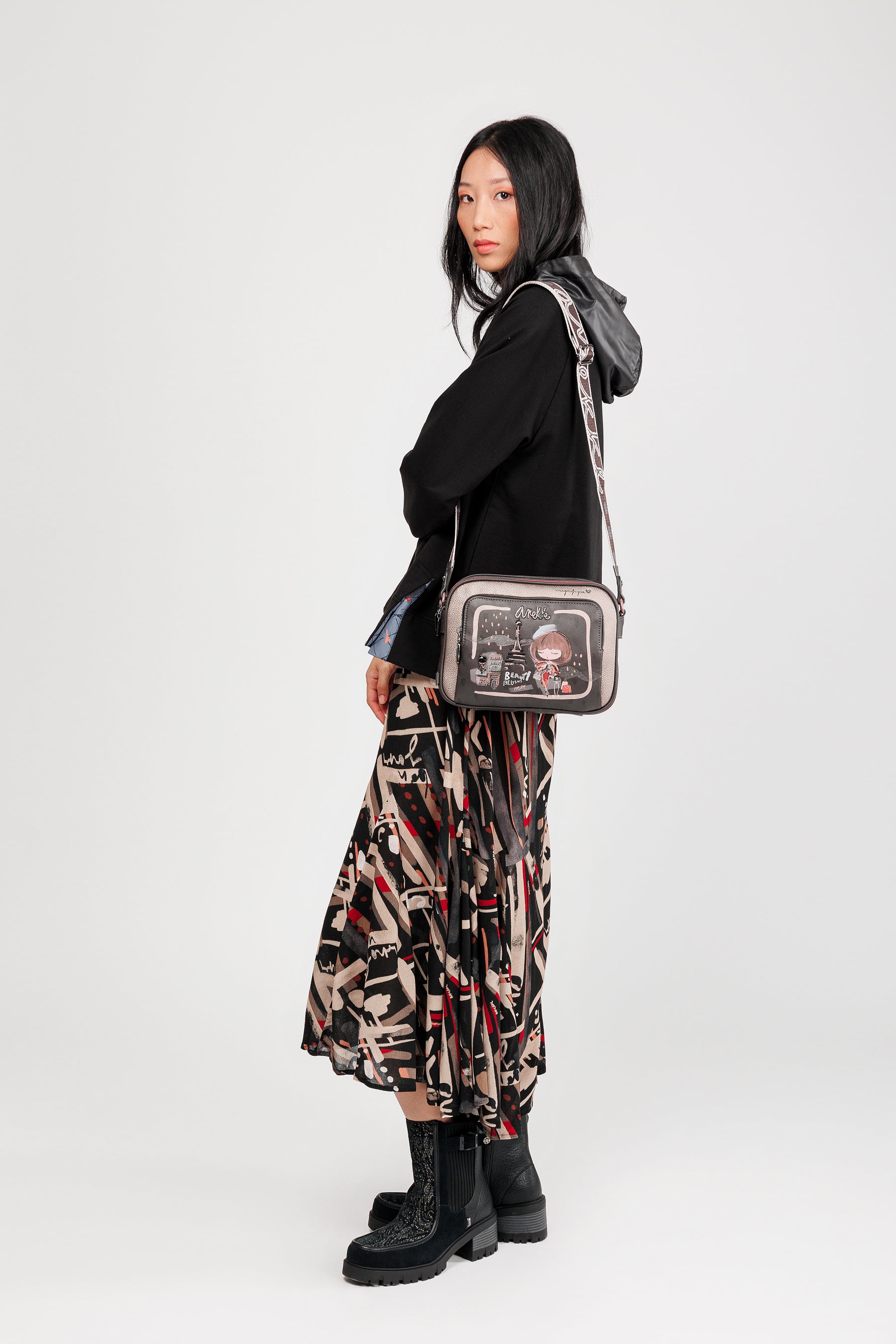 Sac bandoulière moyen Mademoiselle