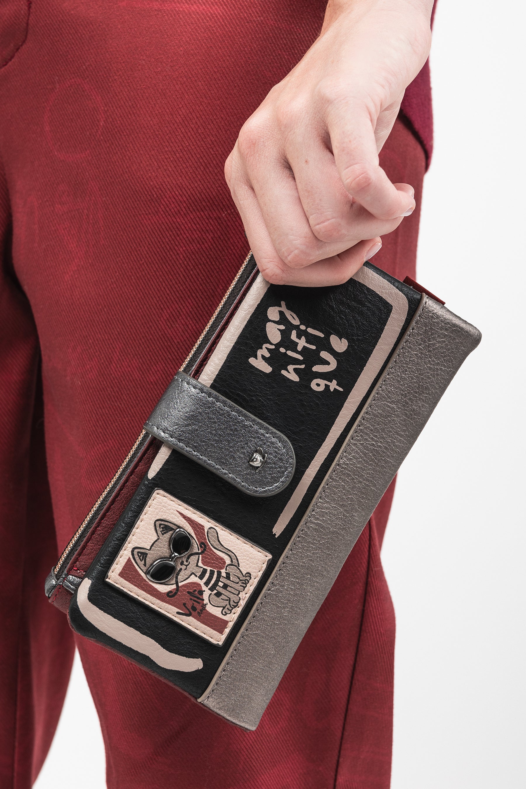 Portefeuille souple RFID grand Parisian