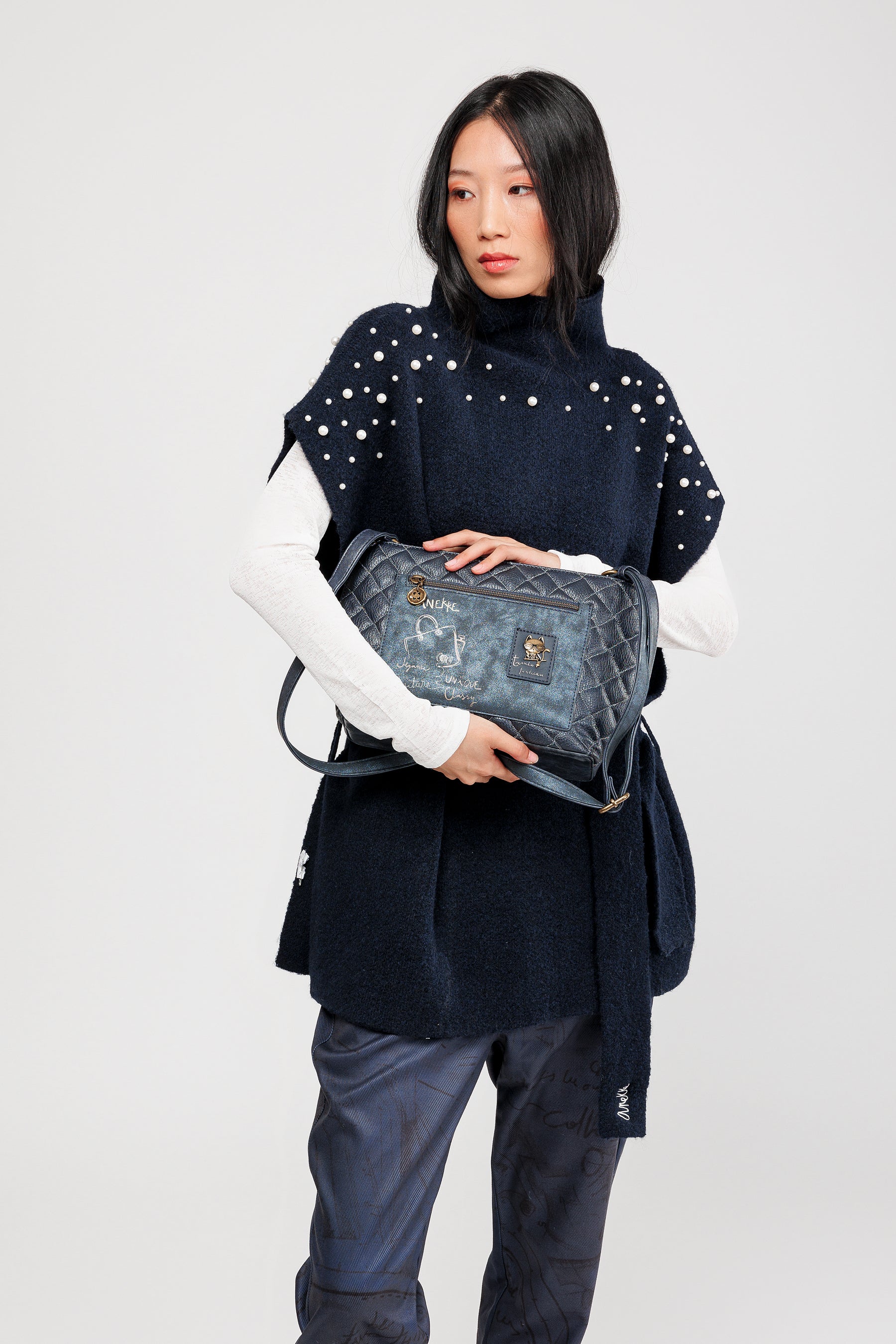 Sac bandoulière moyen Studio