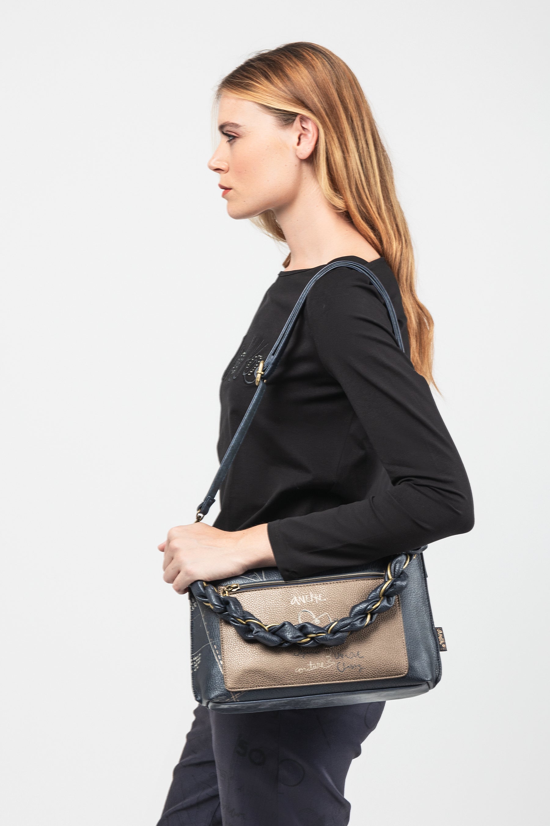 Sac bandoulière avec anse Boutique